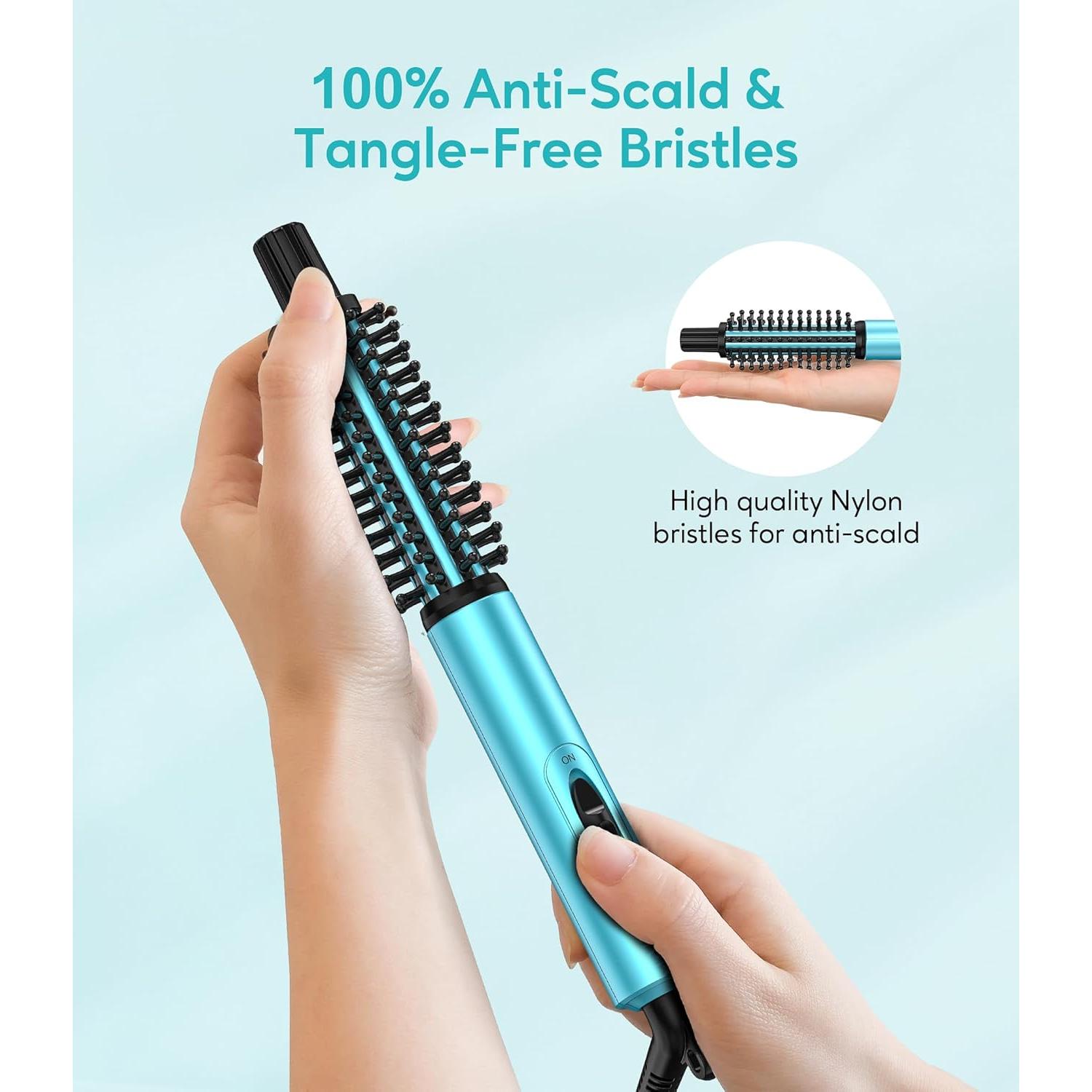 Mini Cepillo Térmico FARERY 25.4 cm Doble Voltaje 200°C