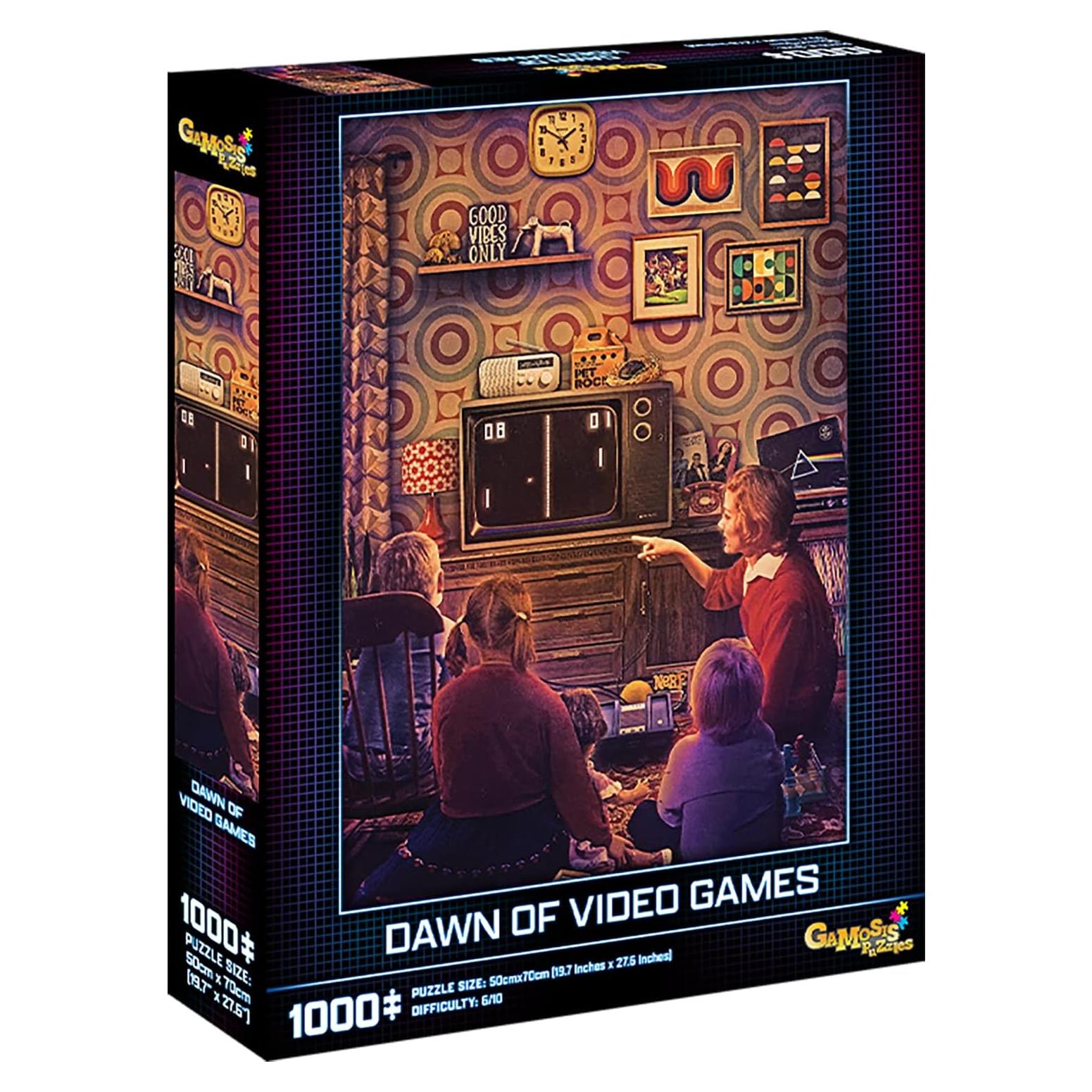 Rompecabezas Retro 1000 Piezas Gamosis Nostalgia 70s