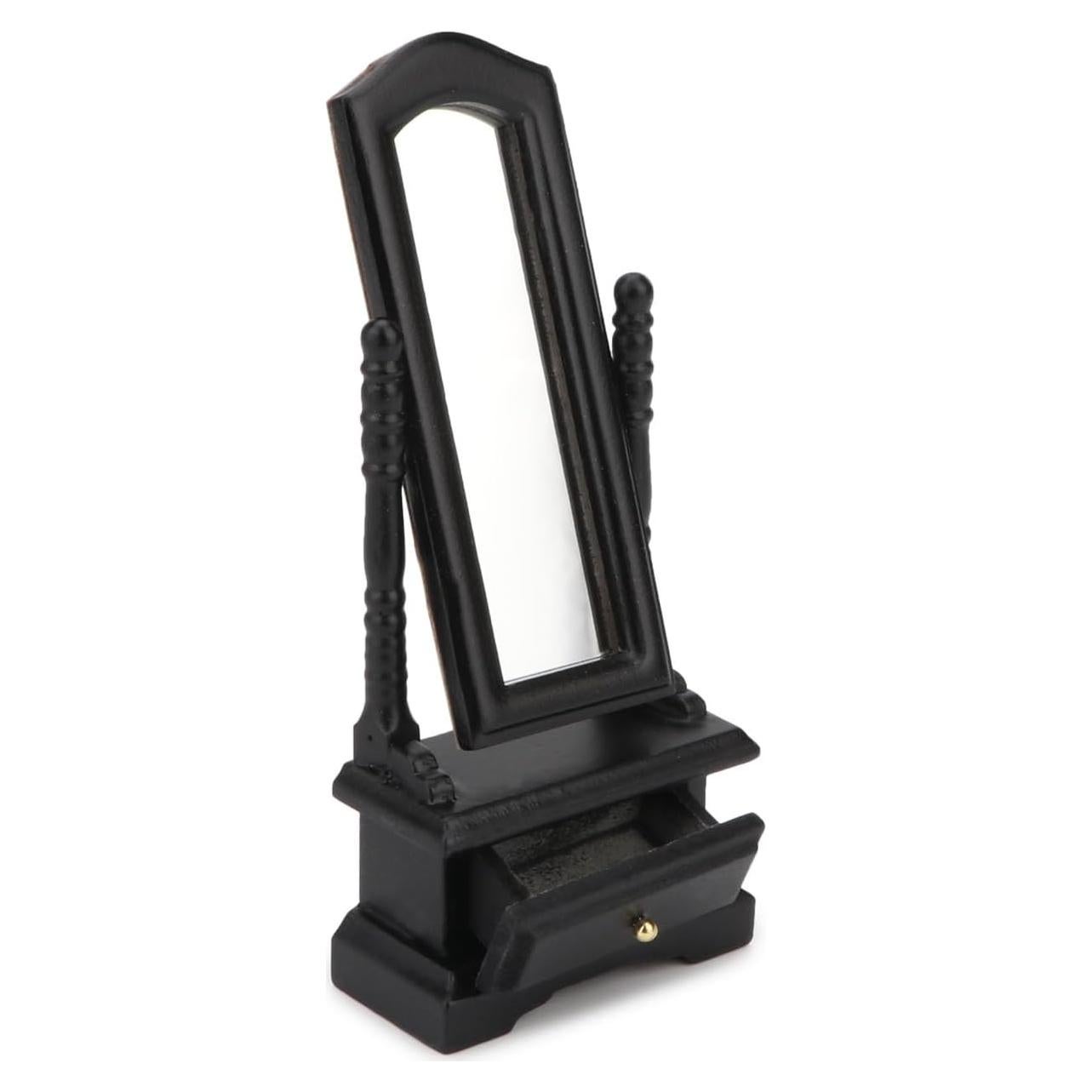 Espejo de Mueble Miniatura Cutemini 1:12 Marrón con Cajón