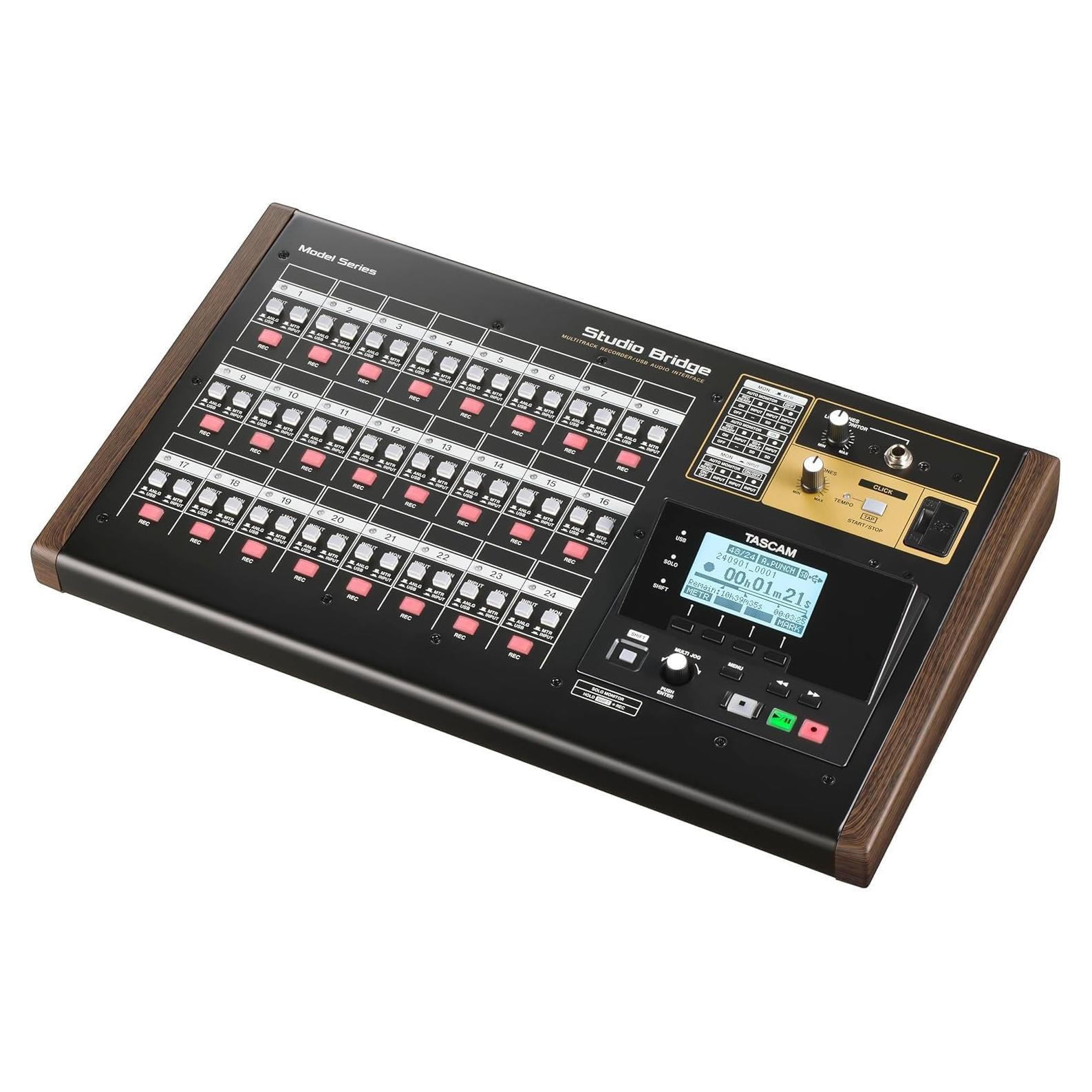 TASCAM Studio Bridge Grabador Multicanal 24 Canales USB