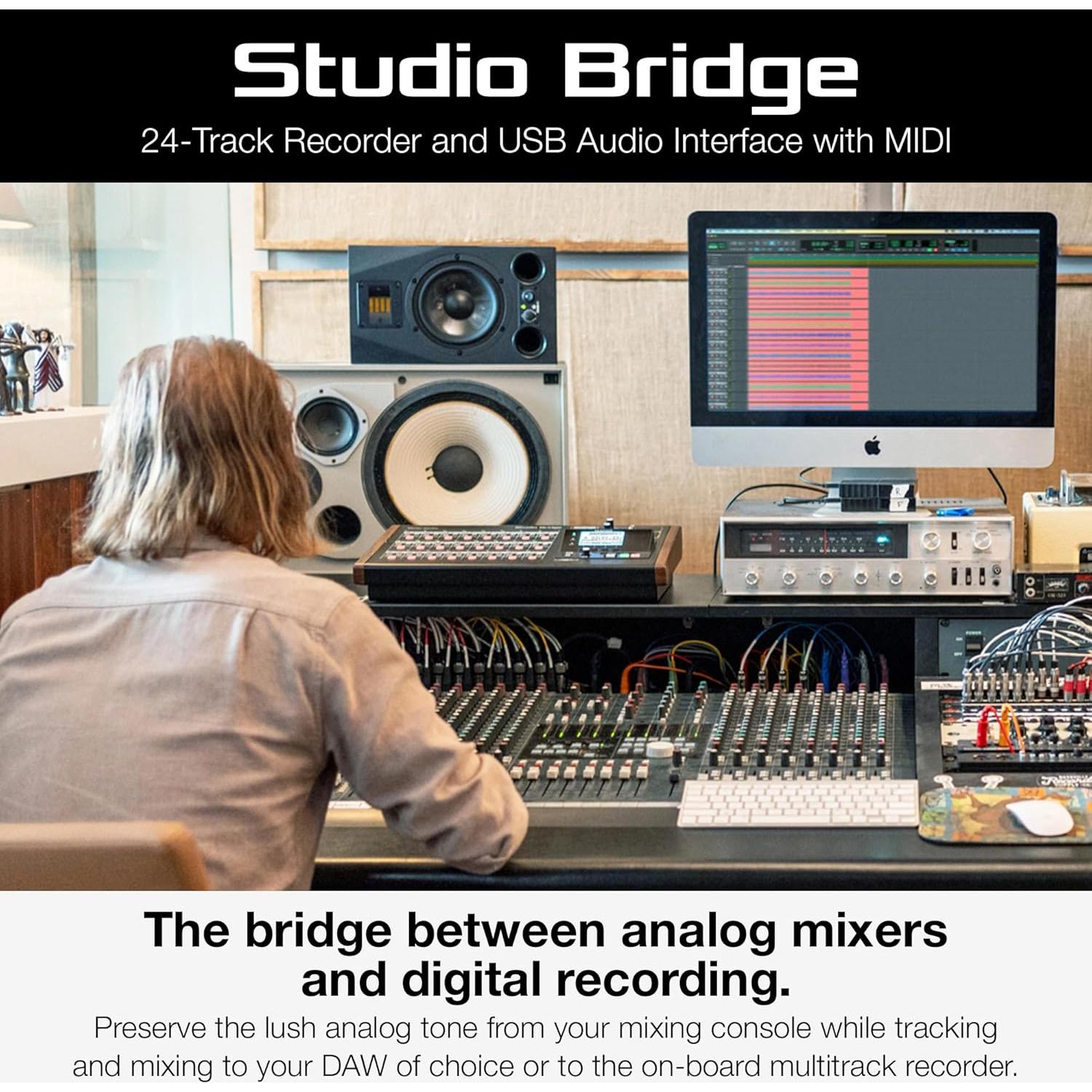 TASCAM Studio Bridge Grabador Multicanal 24 Canales USB