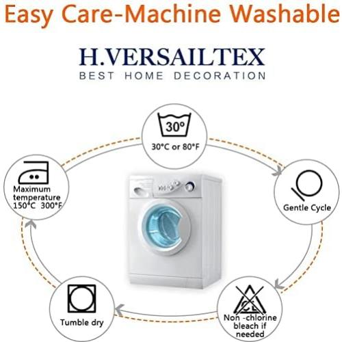 Funda de Sofá H.VERSAILTEX para Silla con Cojín en T Azul