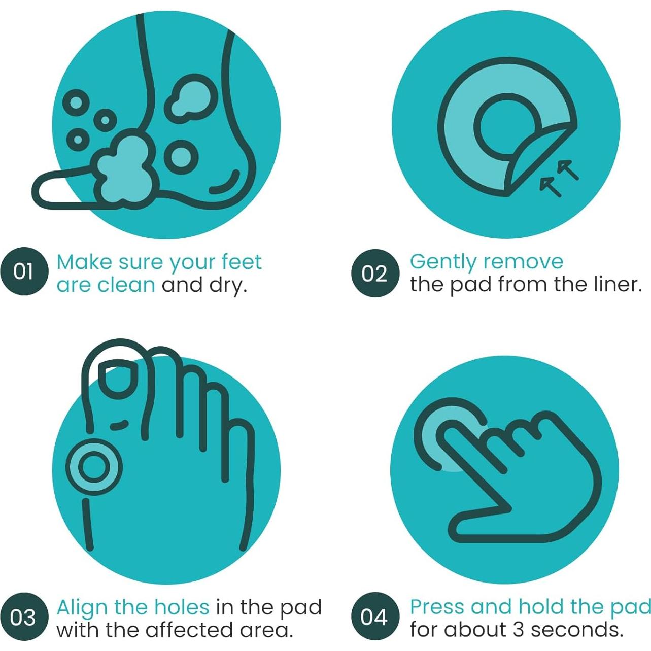 Cojines para Callos Promifun - Almohadillas Adhesivas 32 Unidades