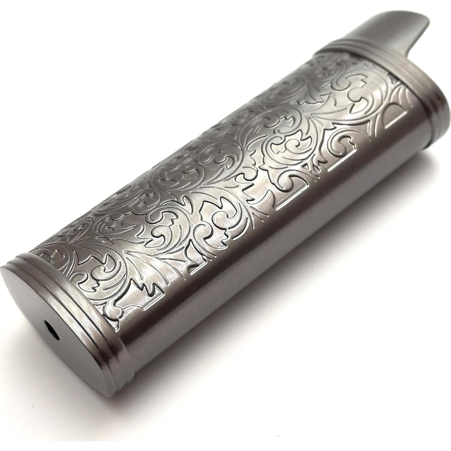 Funda de Encendedor de Metal Floral BIC J6 Tamaño Completo