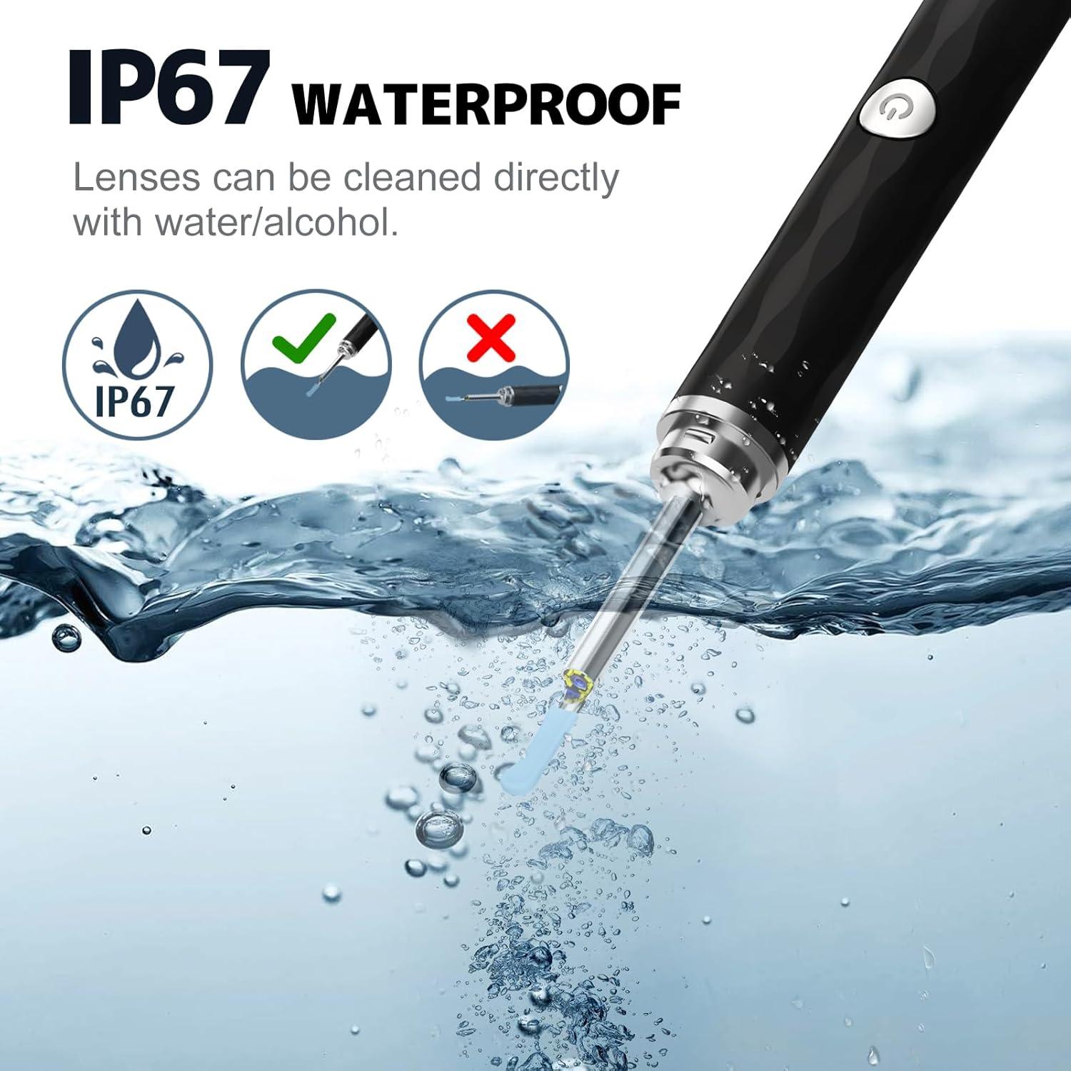 Limpiador de Oídos Nyotall YY10 con Cámara 1296P y Luz LED