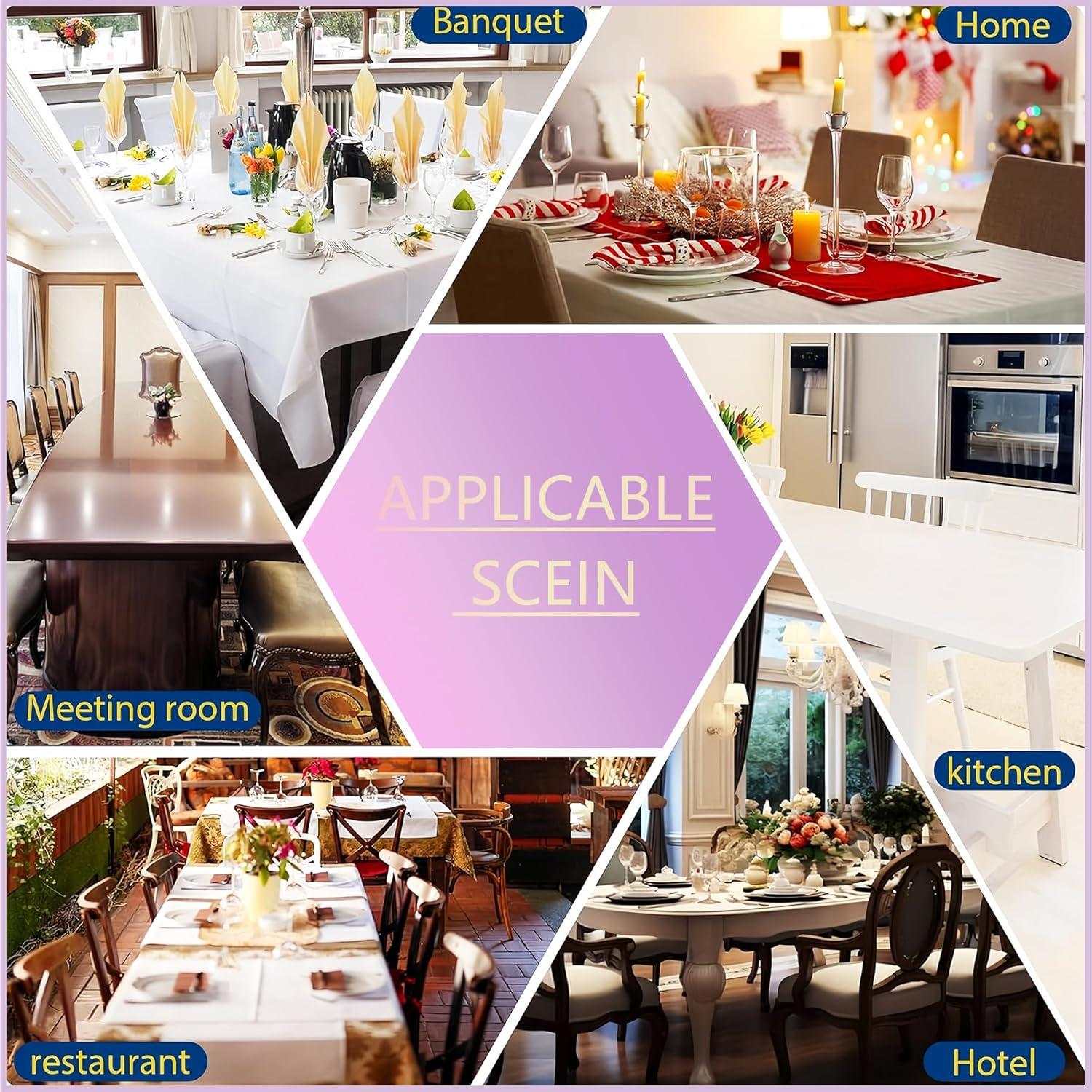 Juego de 4 Fundas para Sillas NDMMSO Lavables 38-48 cm