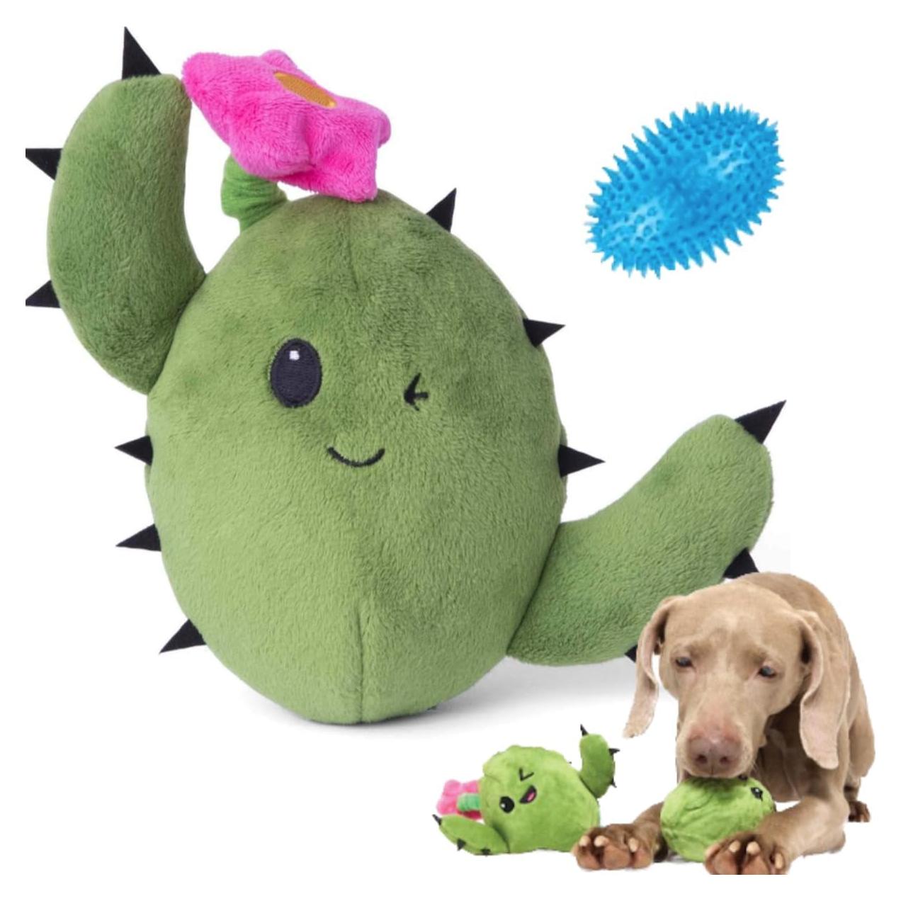 Juguete Interactivo para Perros Barkbox Consuela Cactus Grande