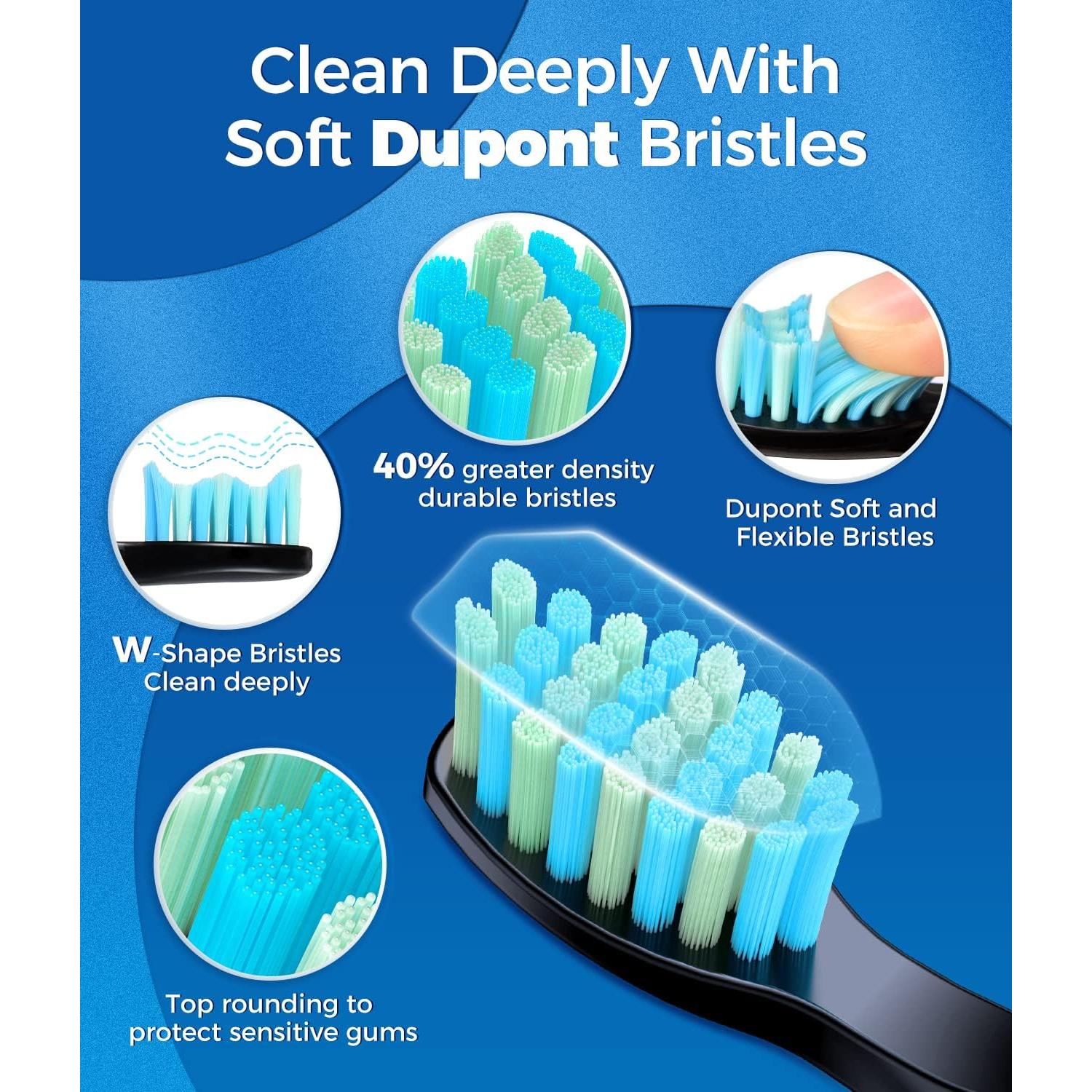 Cepillo de Dientes Eléctrico TEETHEORY Sonic 40000 VPM 5 Modos