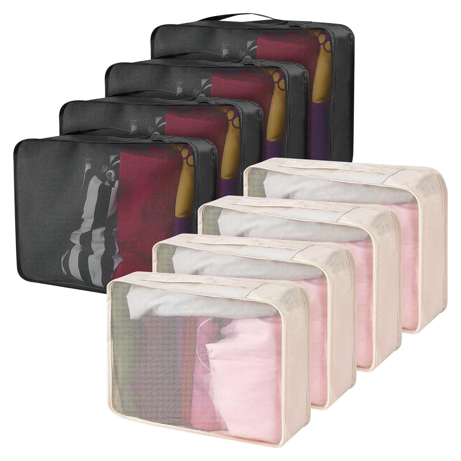 Silkfly 8 Pcs Cubos de Empaque XL para Viaje 45x33x12cm