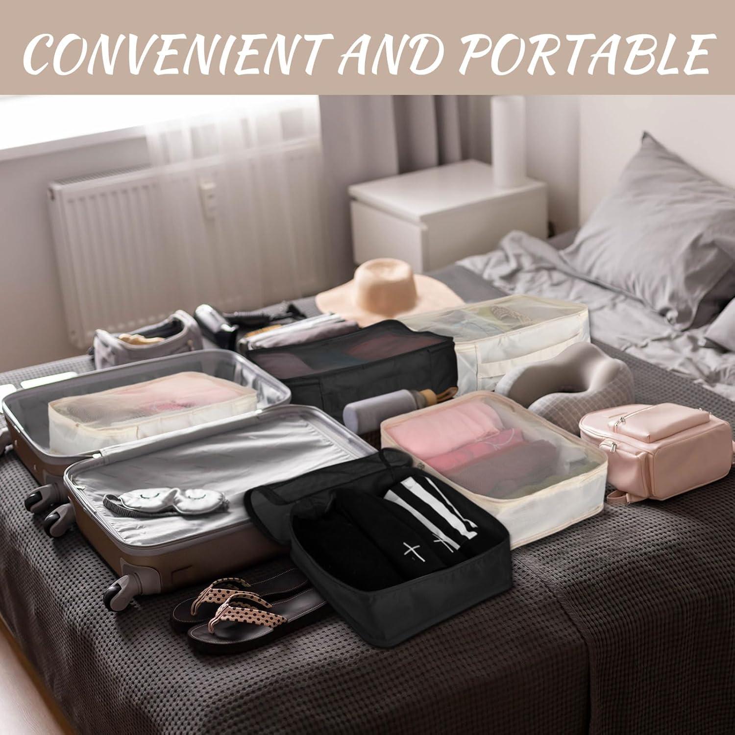 Silkfly 8 Pcs Cubos de Empaque XL para Viaje 45x33x12cm