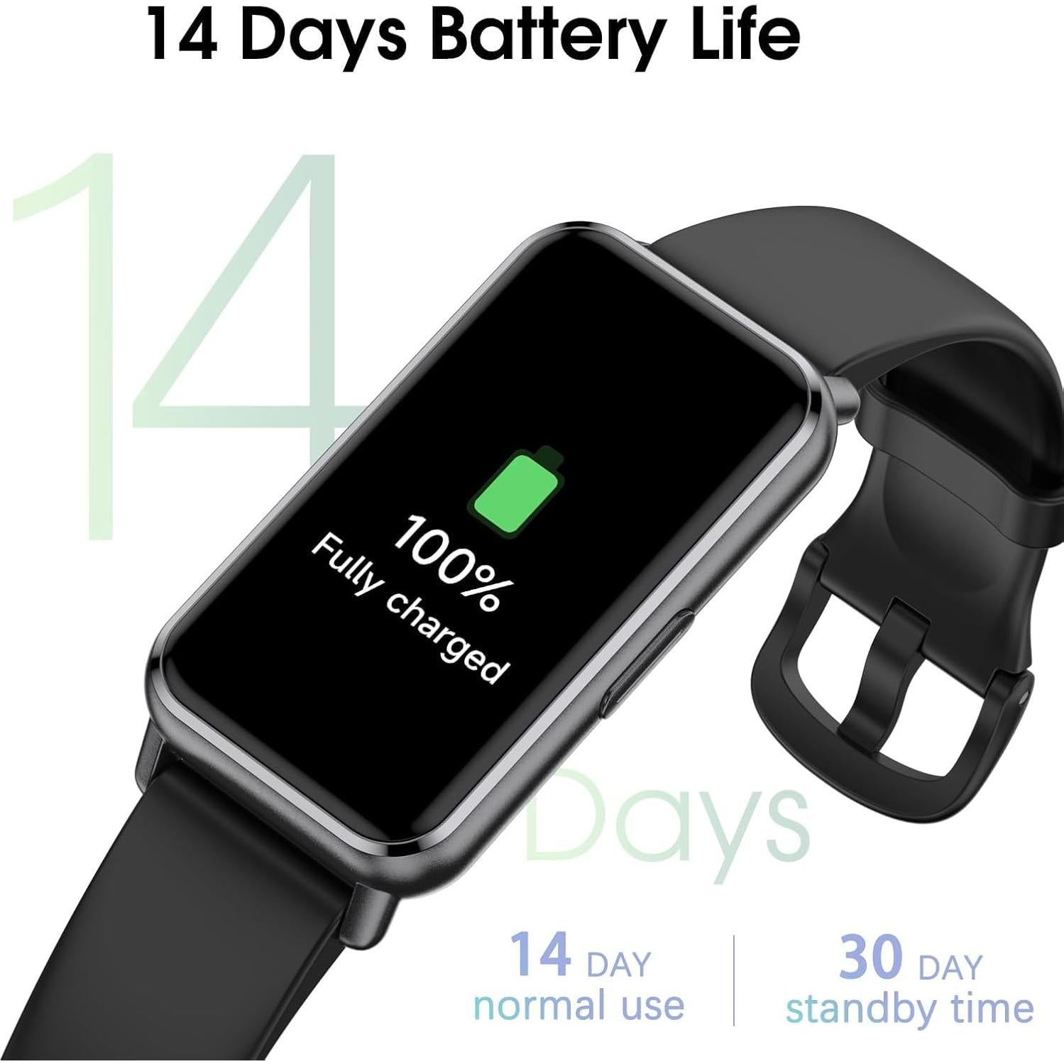 Reloj Pedométrico LIVIKEY Impermeable 50m 14 Días Batería