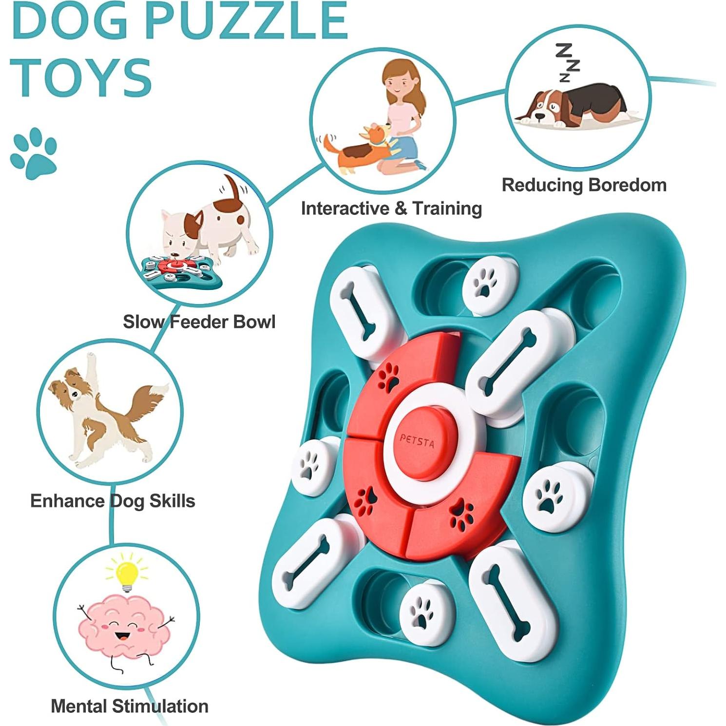 Juguete para Perros PETSTA Level2-UFO Rompecabezas 25,4cm