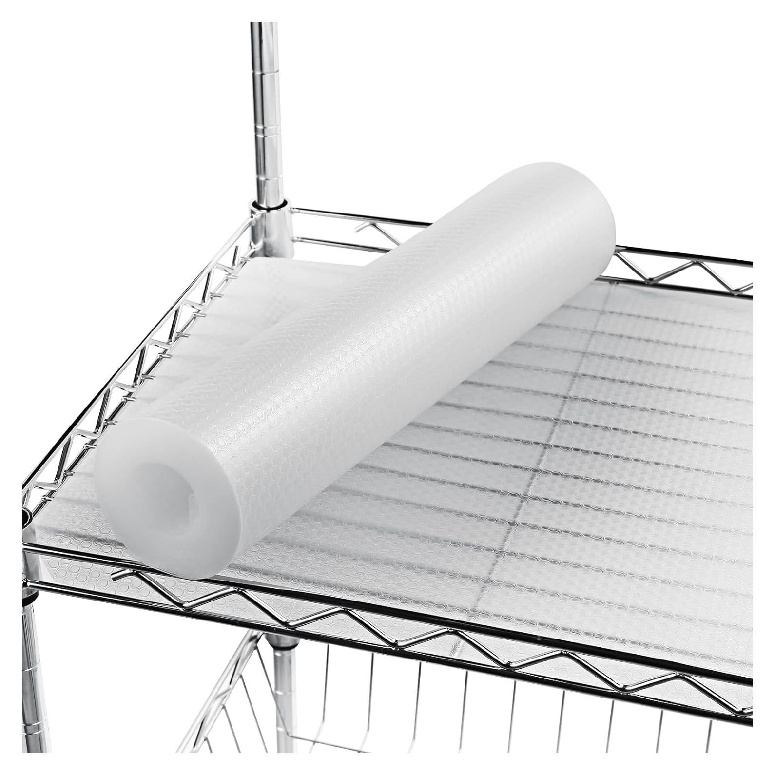 Forro de Estante No Adhesivo AMZABBY 35.56x500.26cm Transparente