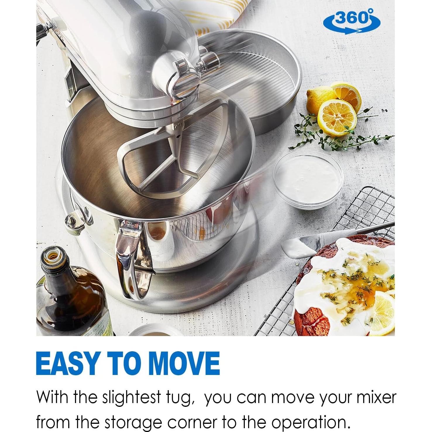 Alfombrilla Deslizante MIMORE para Mezclador KitchenAid 5-8 QT