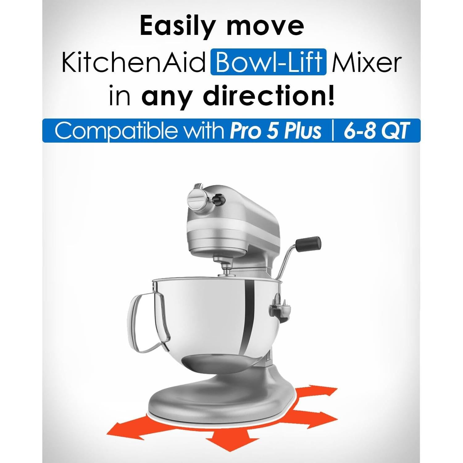 Alfombrilla Deslizante MIMORE para Mezclador KitchenAid 5-8 QT