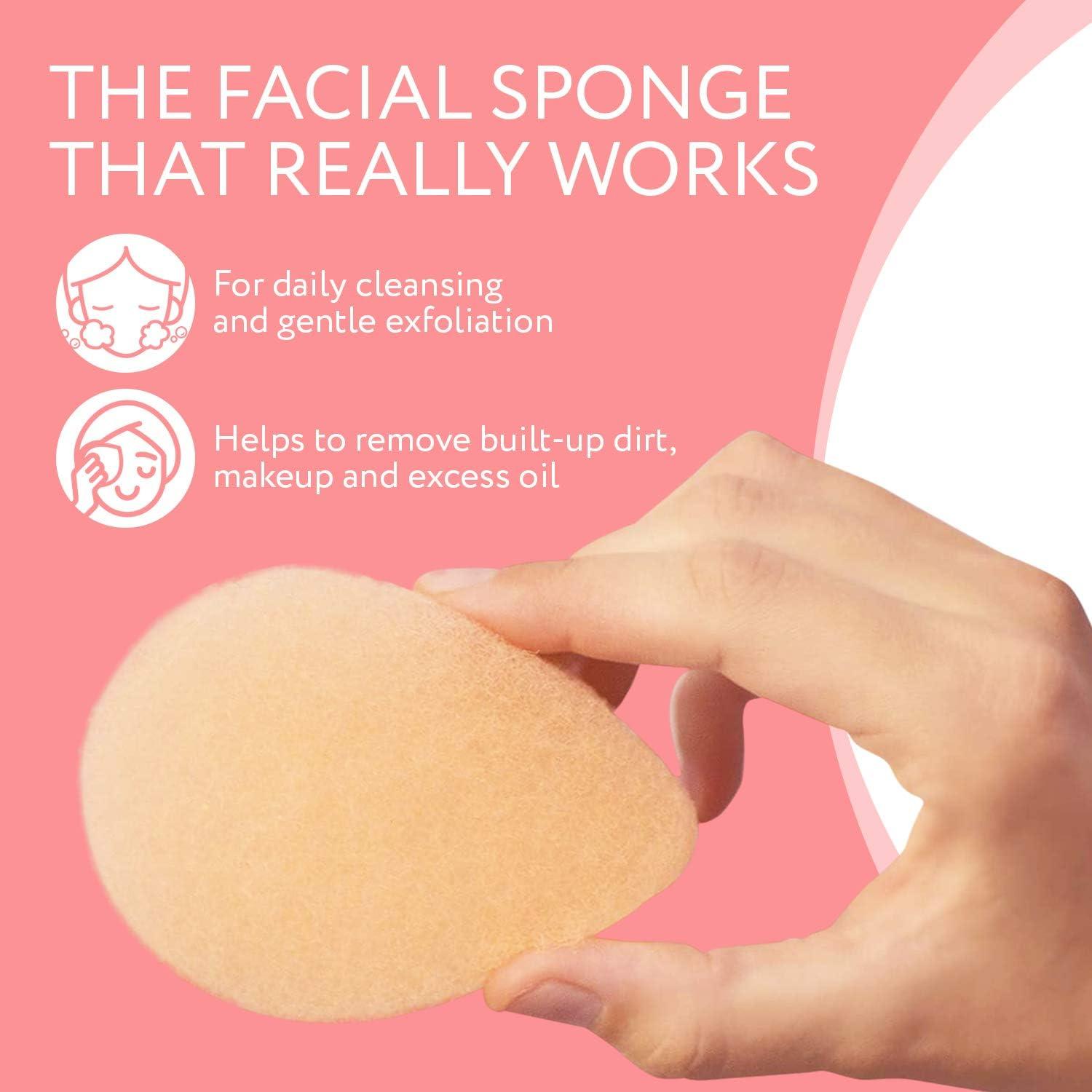 Esponjas Faciales Exfoliantes Impresa - Paquete de 10 Unidades