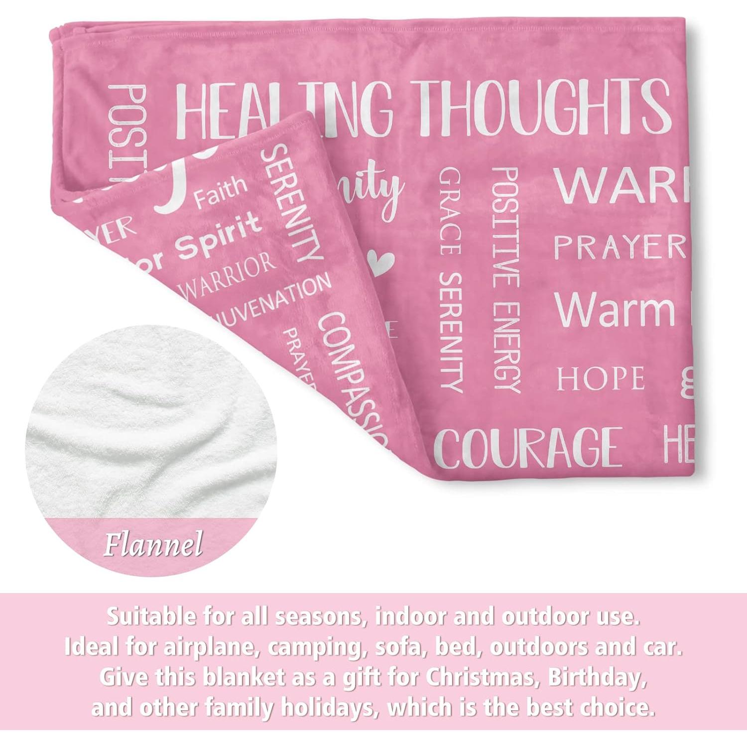 Manta Suave Afterprints 0.60 kg Rosa 130x150 cm Inspiracional