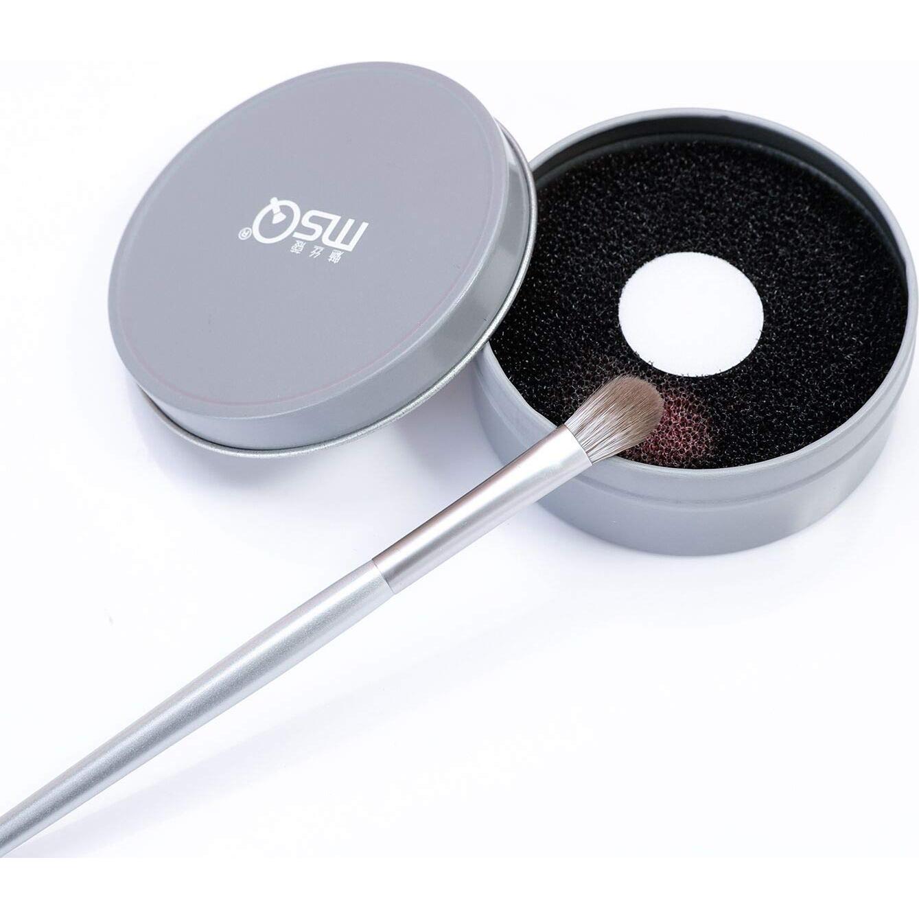 Esponja Limpiadora de Brochas MSQ Compacta 8x8cm Reutilizable