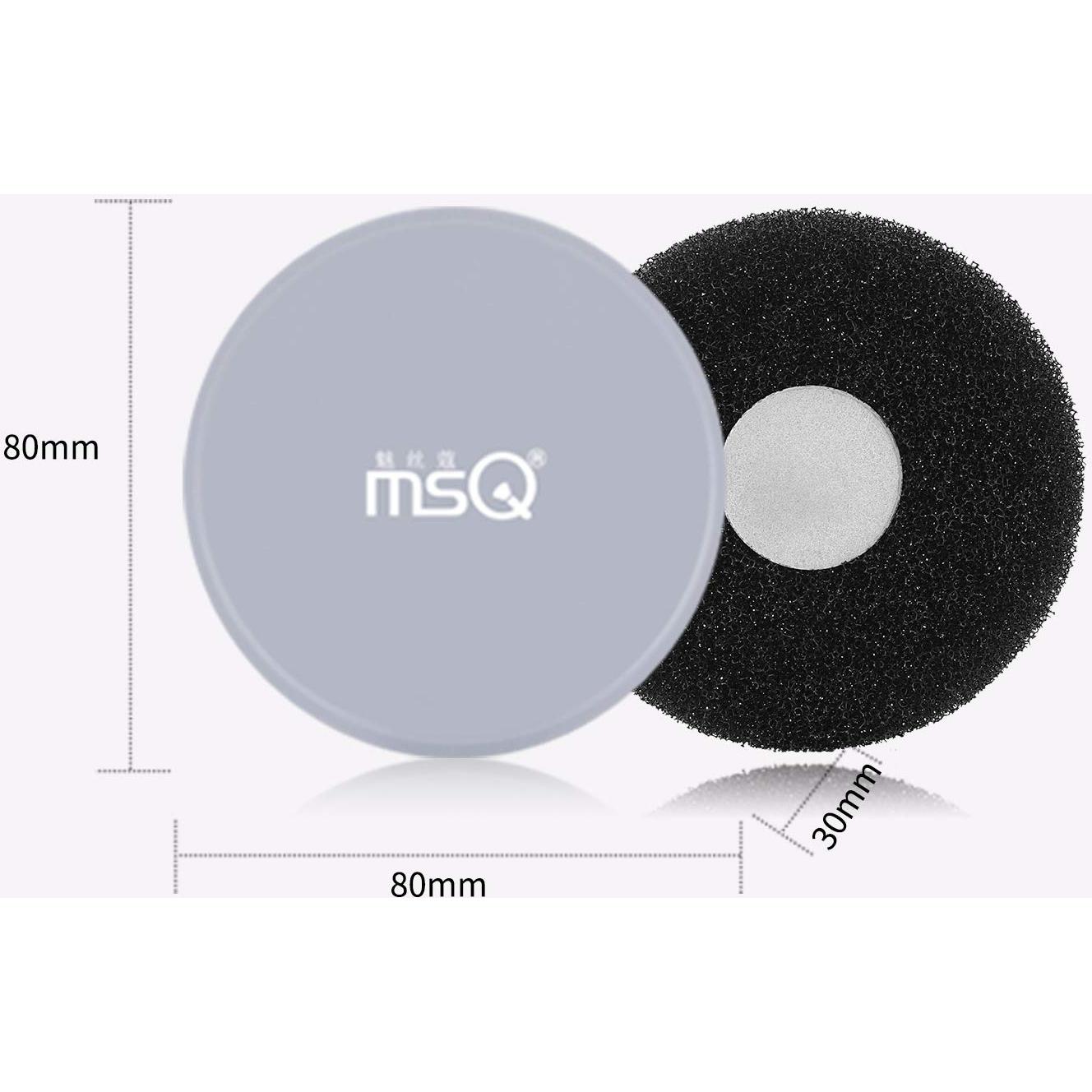 Esponja Limpiadora de Brochas MSQ Compacta 8x8cm Reutilizable