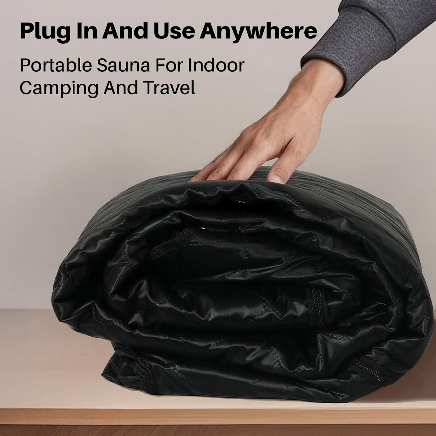 Sauna de Vapor Portátil TOREAD 2.6L 1000W para el Hogar