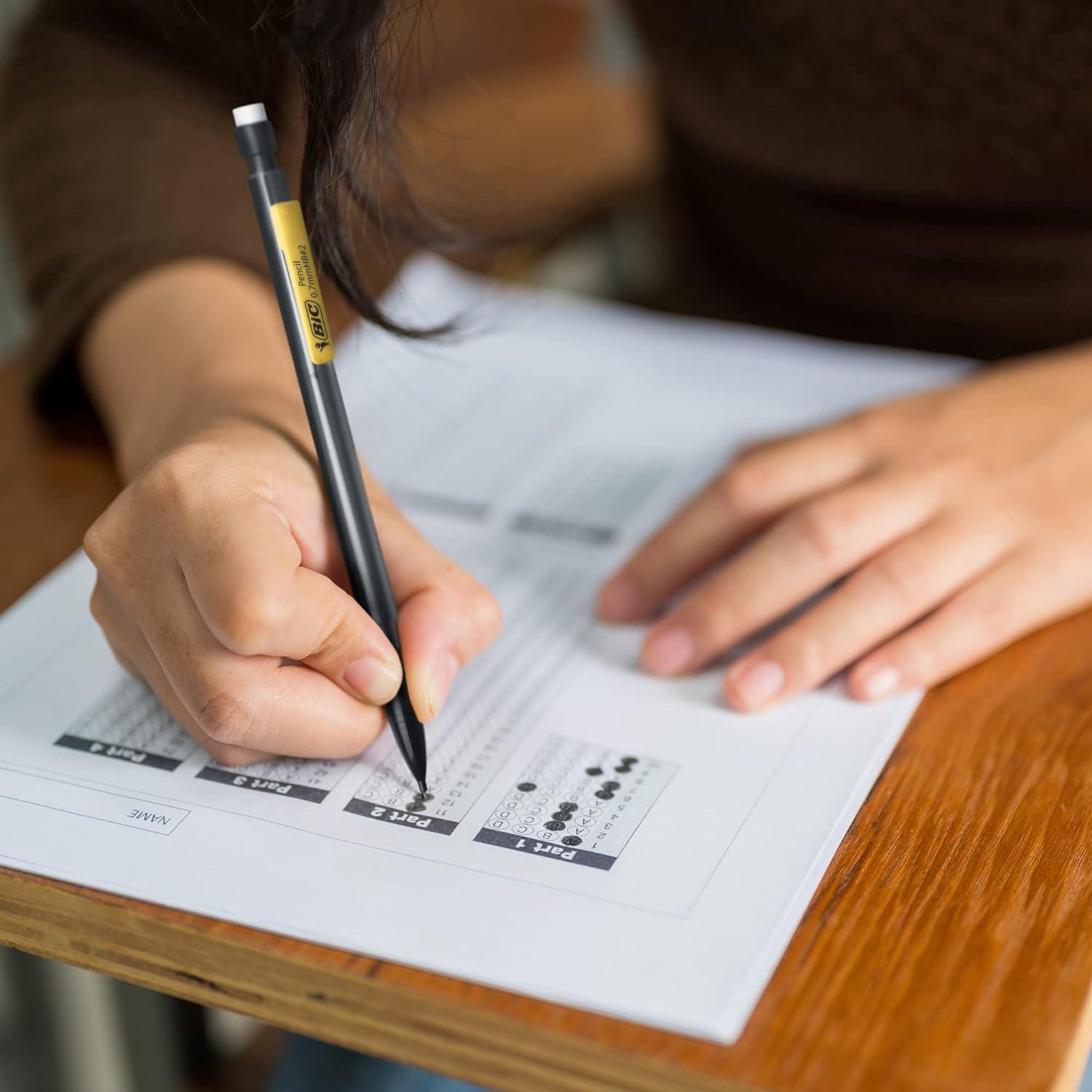 Lápiz Mecánico BIC Xtra-Life 0.7mm Negro, Paquete de 12