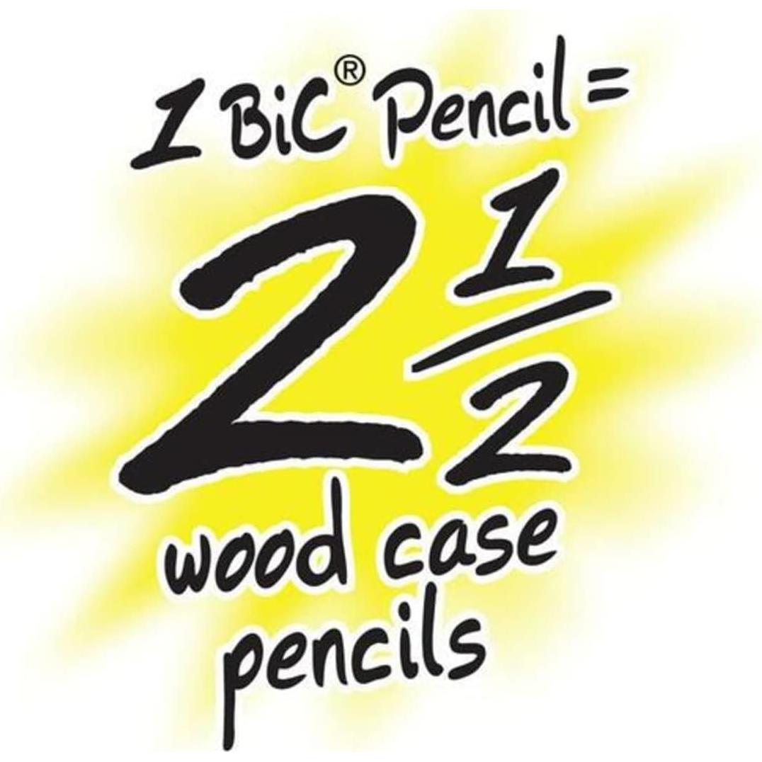 Lápiz Mecánico BIC Xtra-Life 0.7mm Negro, Paquete de 12