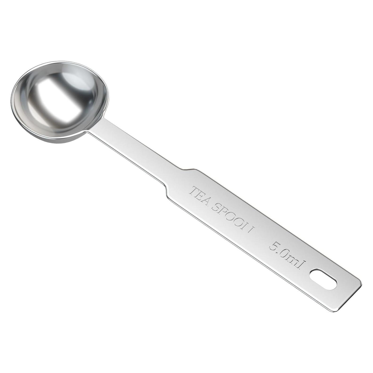 Cuchara Medidora Individual 5ml Acero Inoxidable LEIFENY