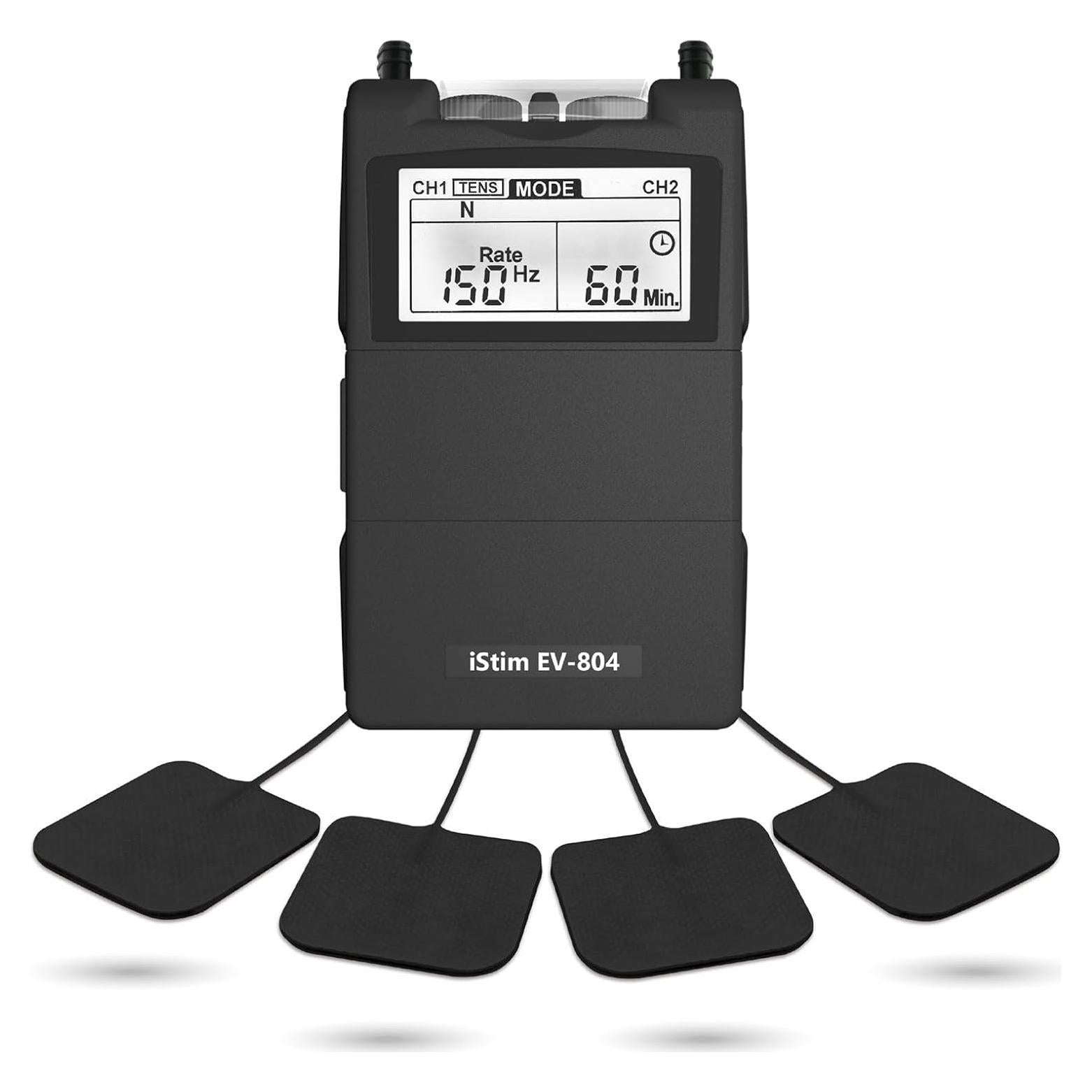 iSTIM EV-804 Estimulador TENS/EMS 2 Canales Alivio Dolor