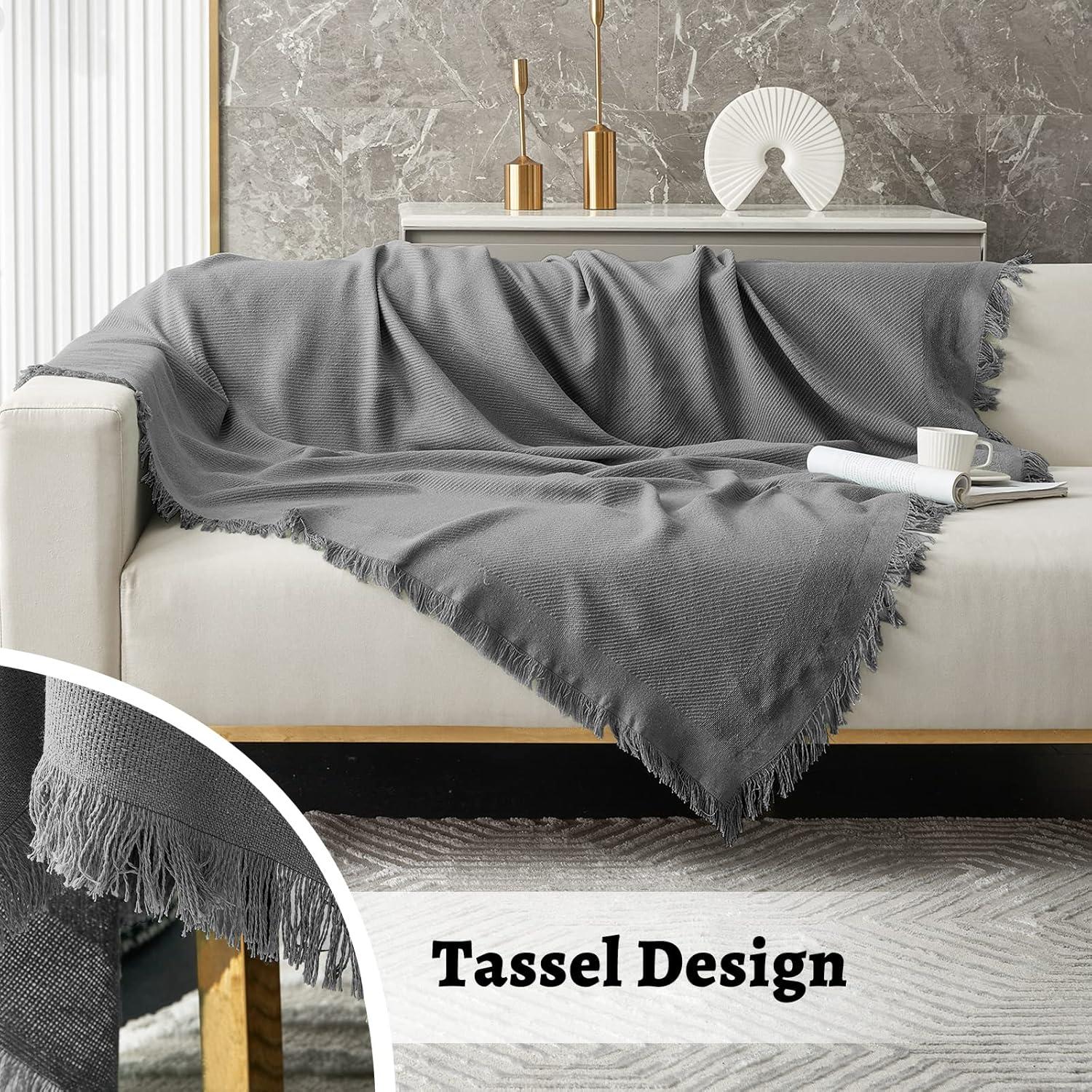 MYSKY HOME Funda de Sofá Geométrica XL Gris 180x300 cm