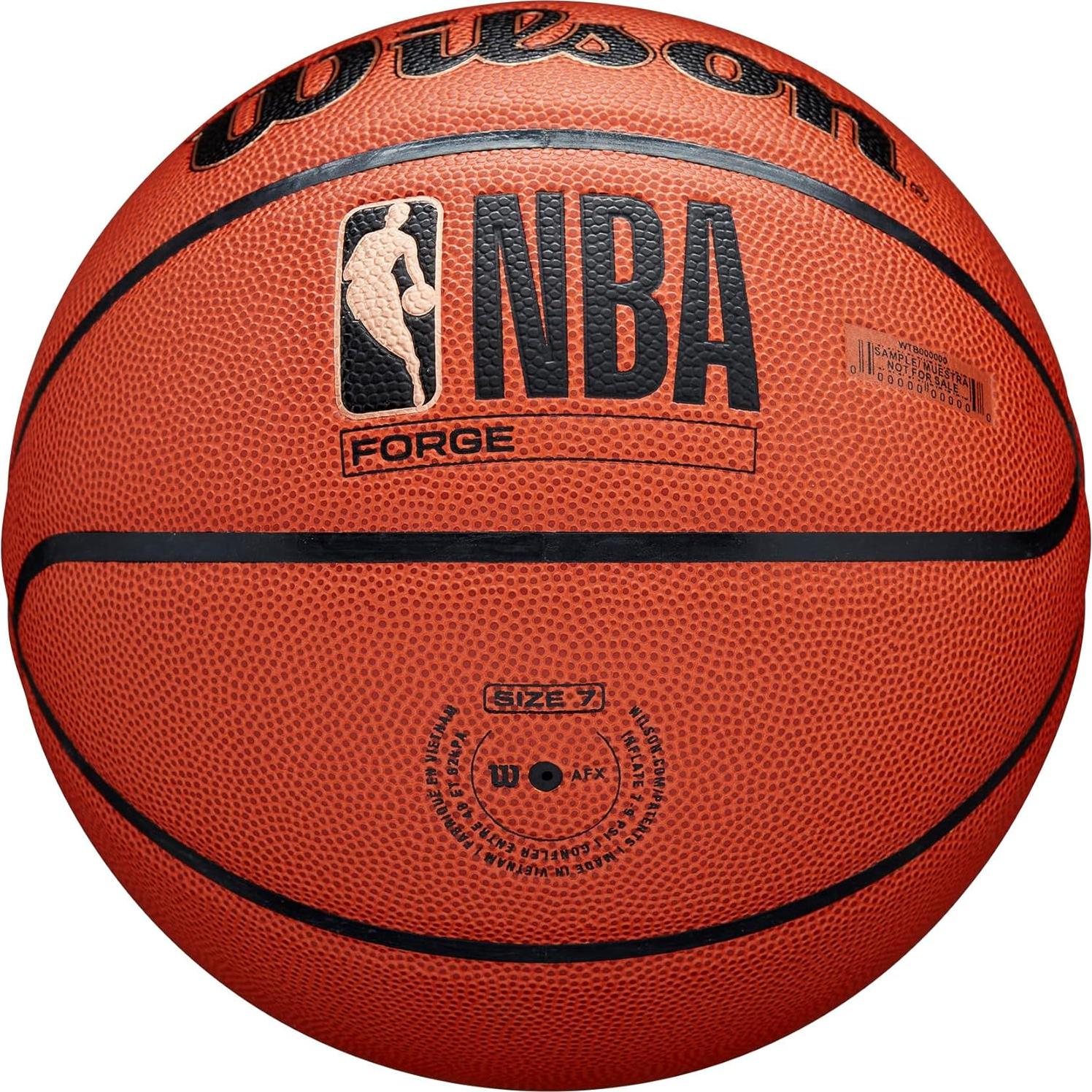 Balón de Baloncesto Wilson NBA Forge Interior/Exterior Tamaño 5