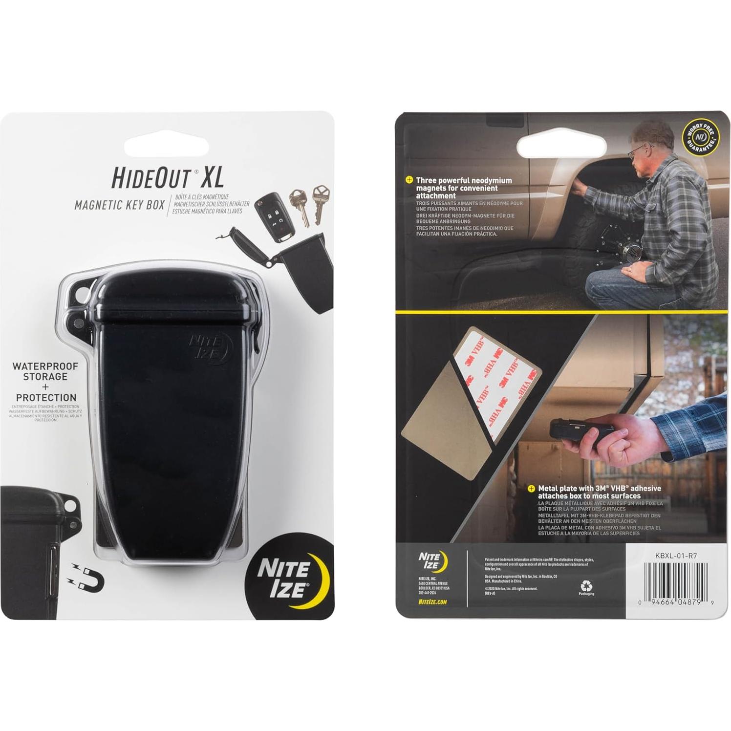 Caja Magnética para Llaves Nite Ize Hideout Extra Grande