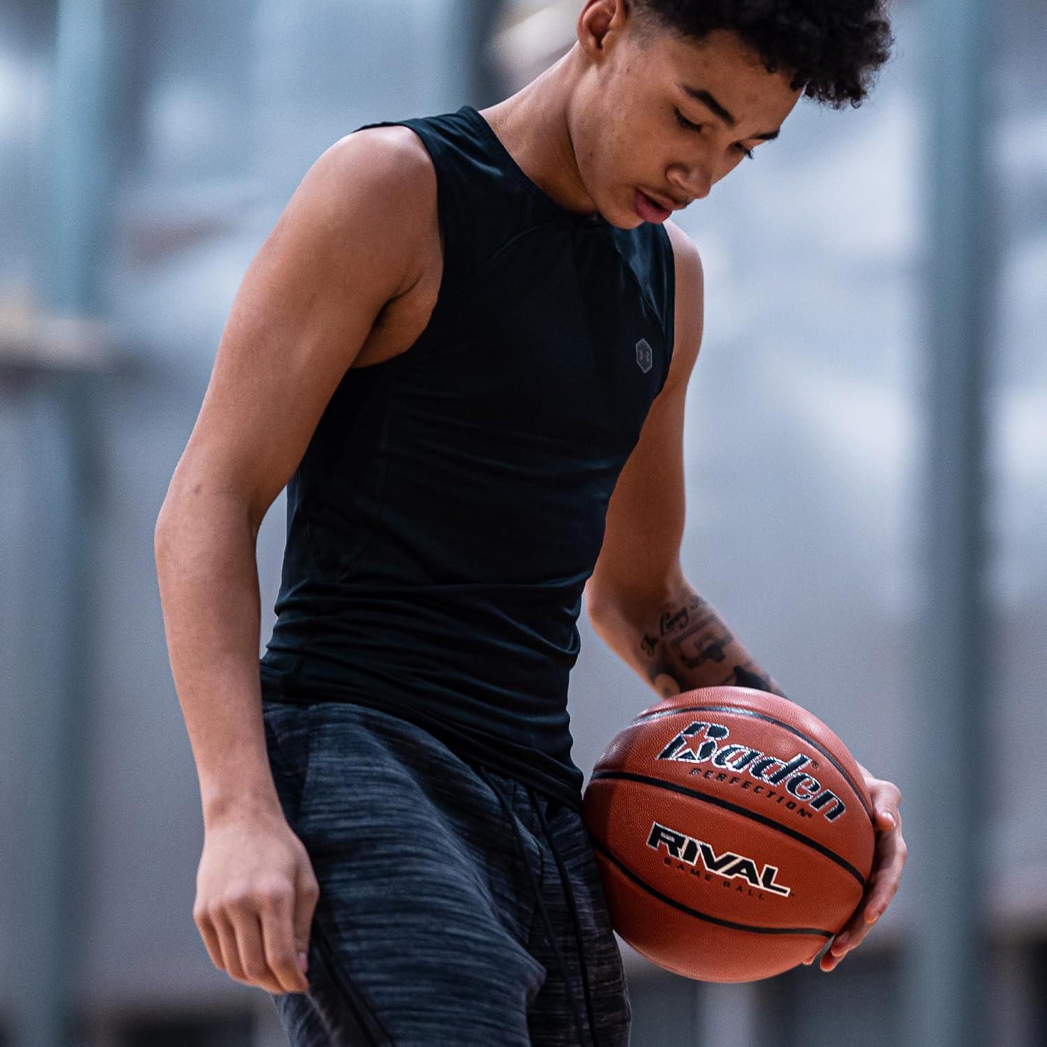 Bola de Baloncesto Baden Rival Tamaño 6 Naranja Comp. Duradera