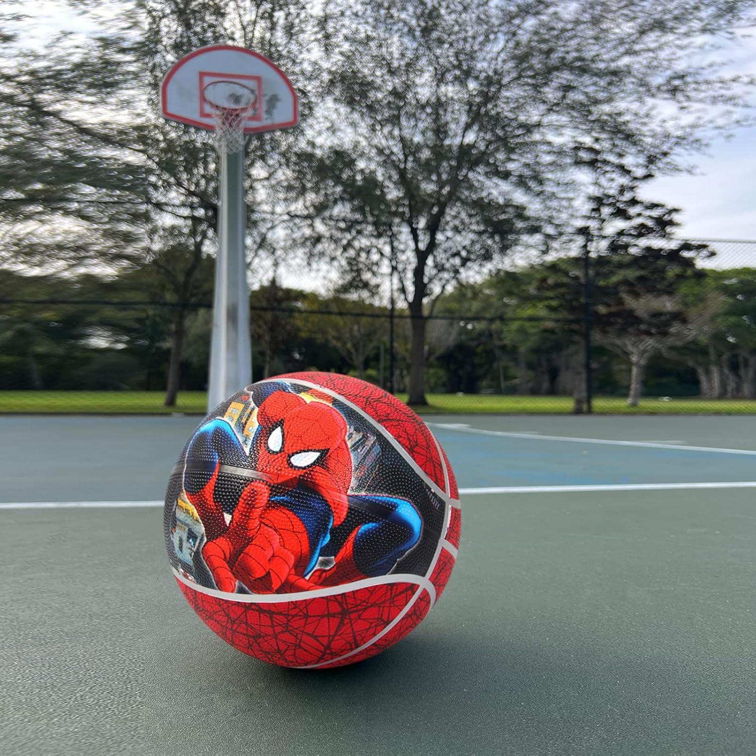 Balón de Baloncesto DECLIR Tamaño 5 para Niños Rojo
