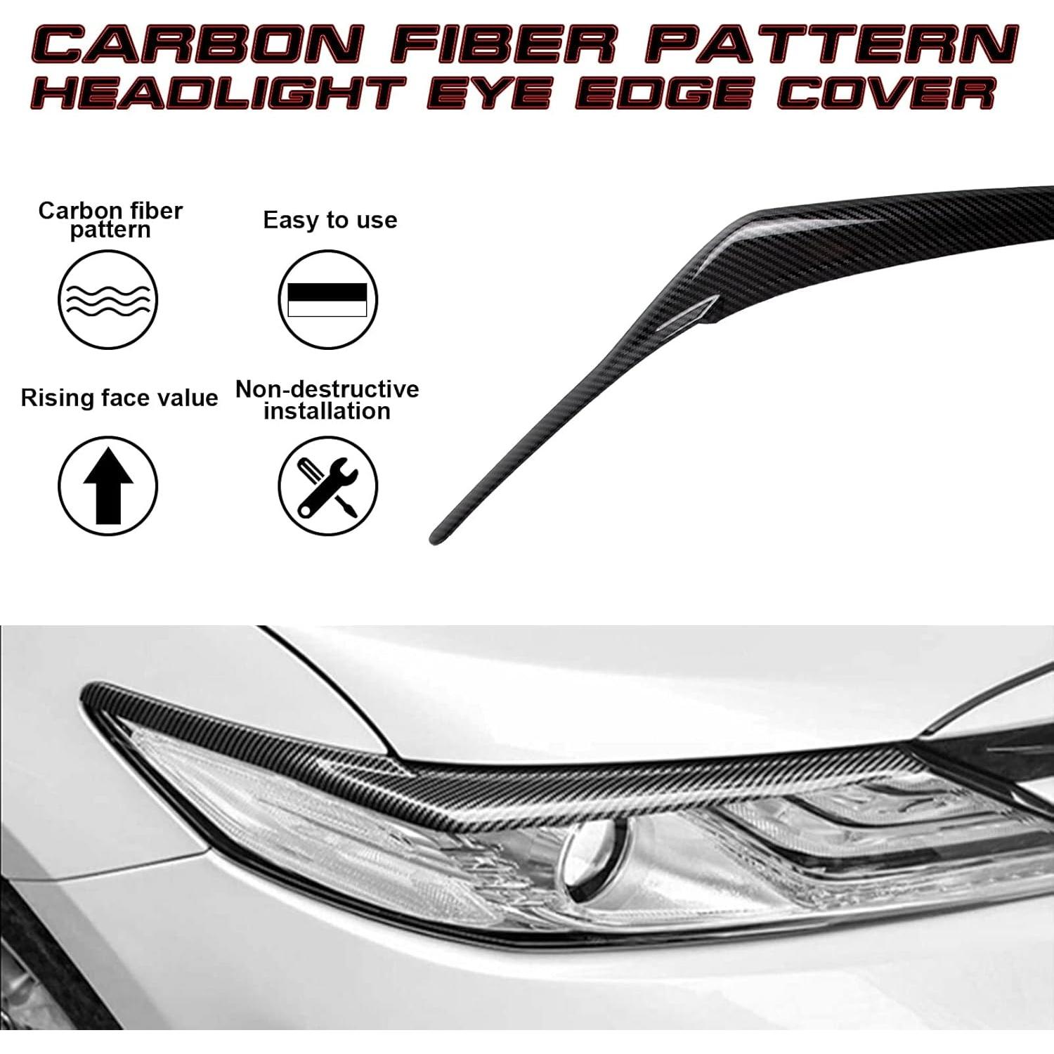 Cubiertas de Ceja de Faro x xotic tech para Toyota Camry 2018-2024