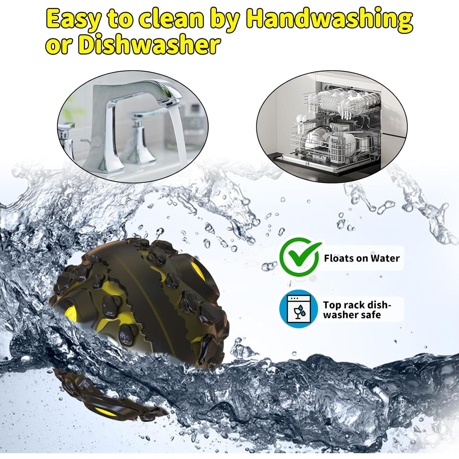 Pelota Squeaky para Perros JoyBruko - Juguete Masticar Duradero