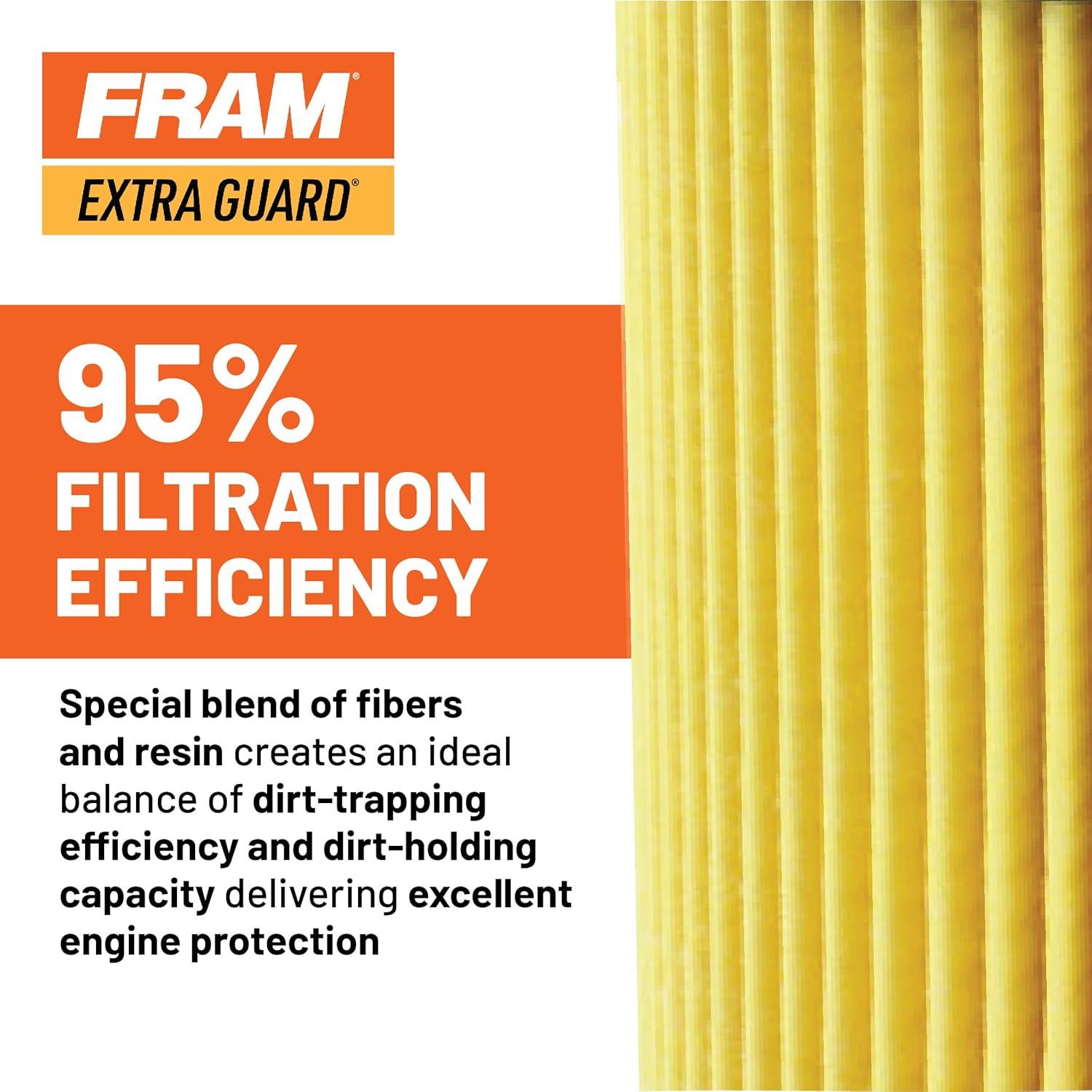Filtro de Aceite FRAM Extra Guard CH10358 para Toyota 1.8L