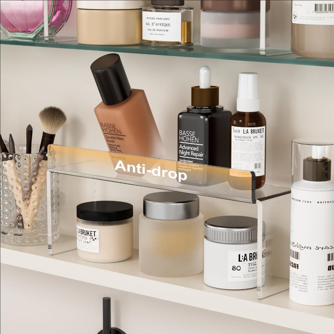 Organizador de Gabinete de Medicinas iHEBE 2 Niveles Acrílico 2-Pack