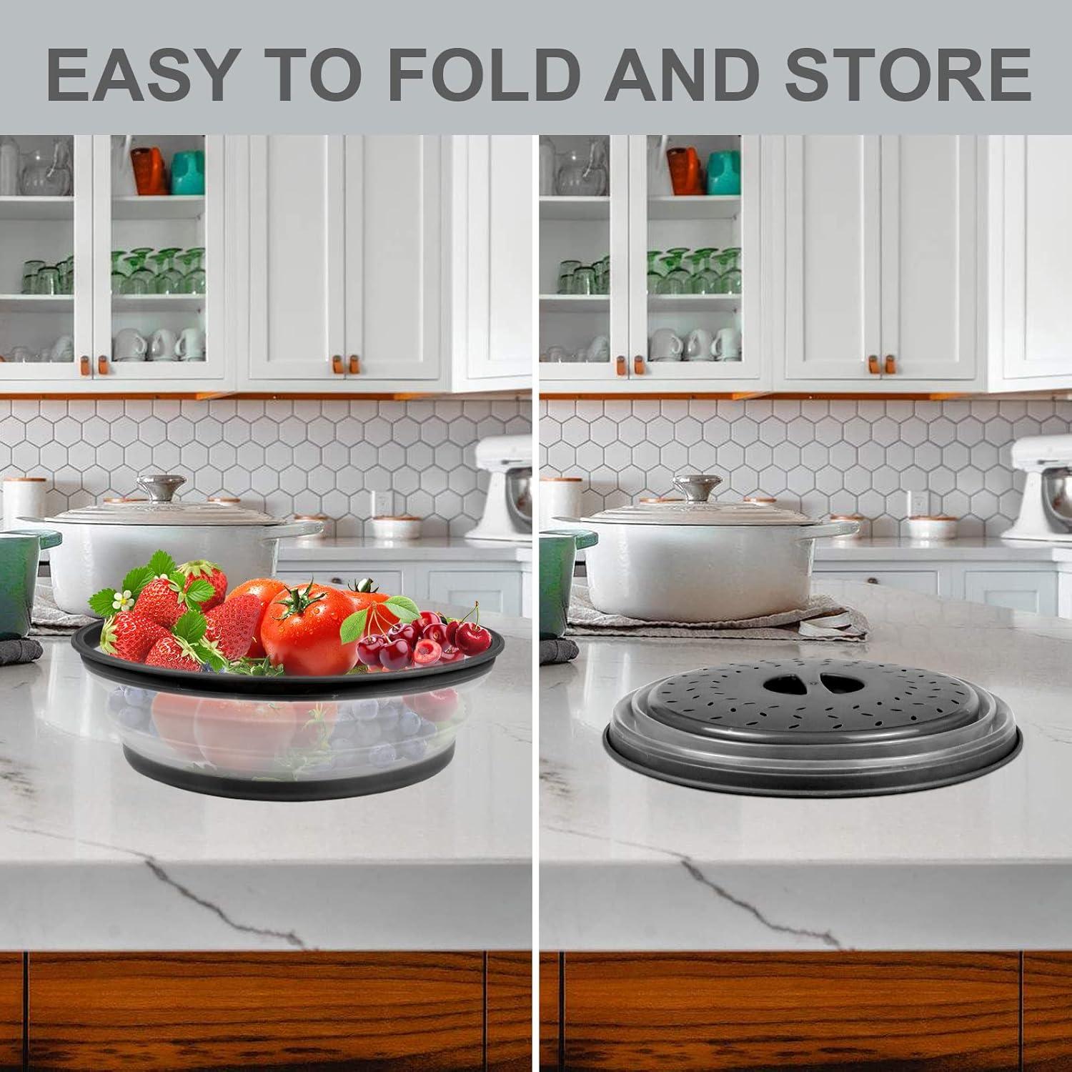 Cubierta de Microondas Aidacom 2 en 1 y Tapete Versátil 26.67 cm