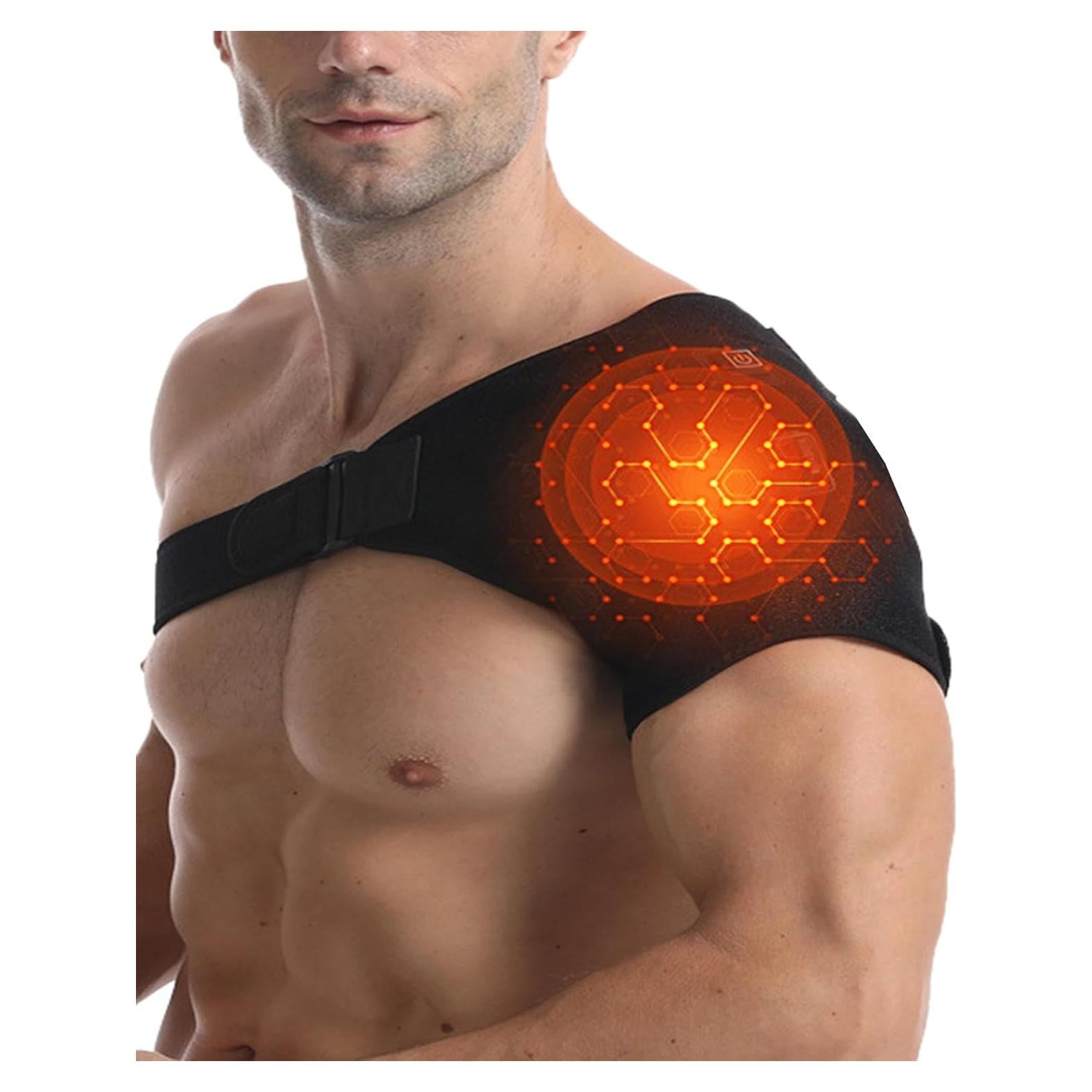 Almohadilla Térmica Inalámbrica Dr.WYFOOT para Hombro Negro