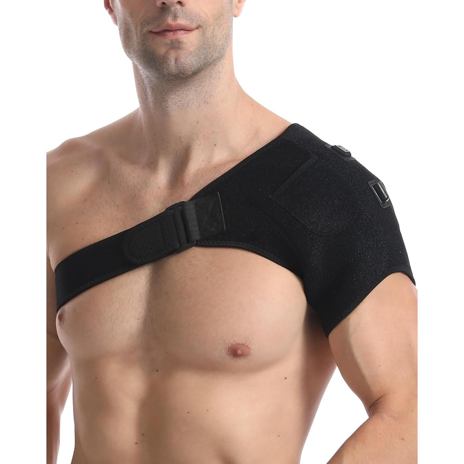 Almohadilla Térmica Inalámbrica Dr.WYFOOT para Hombro Negro