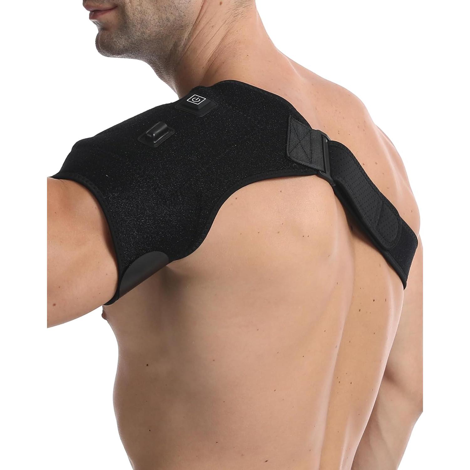 Almohadilla Térmica Inalámbrica Dr.WYFOOT para Hombro Negro