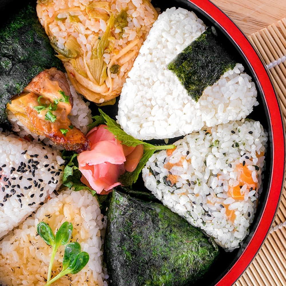 Molde de Onigiri Triangular AYCCNH Rosa Antiadherente 1 Pieza