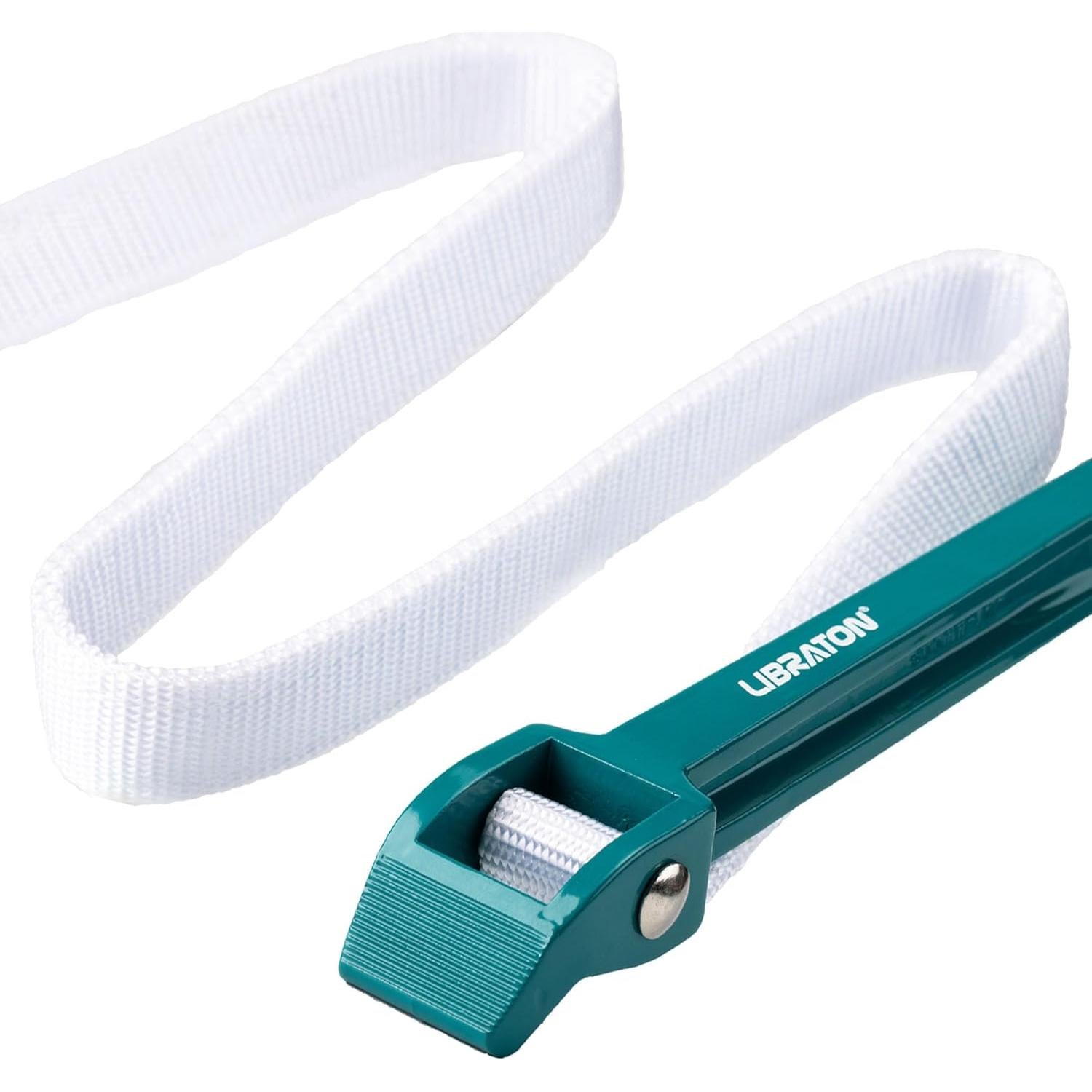 Llave de Correa de Nylon LIBRATON 30 cm Ajustable Alta Resistencia