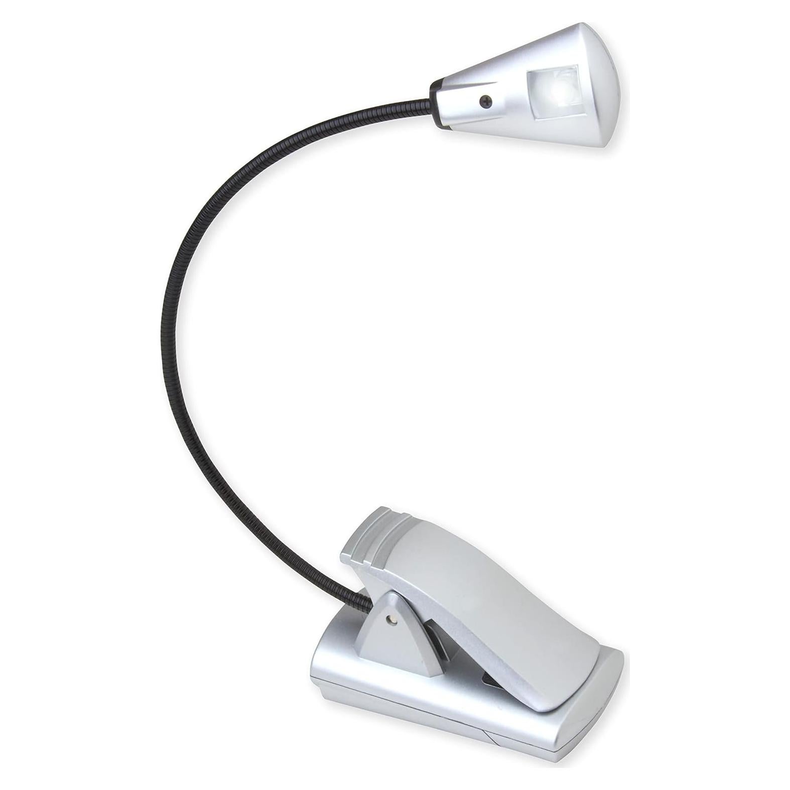 Luz de Lectura LED Carson FlexNeck Ajustable Plata FL-55