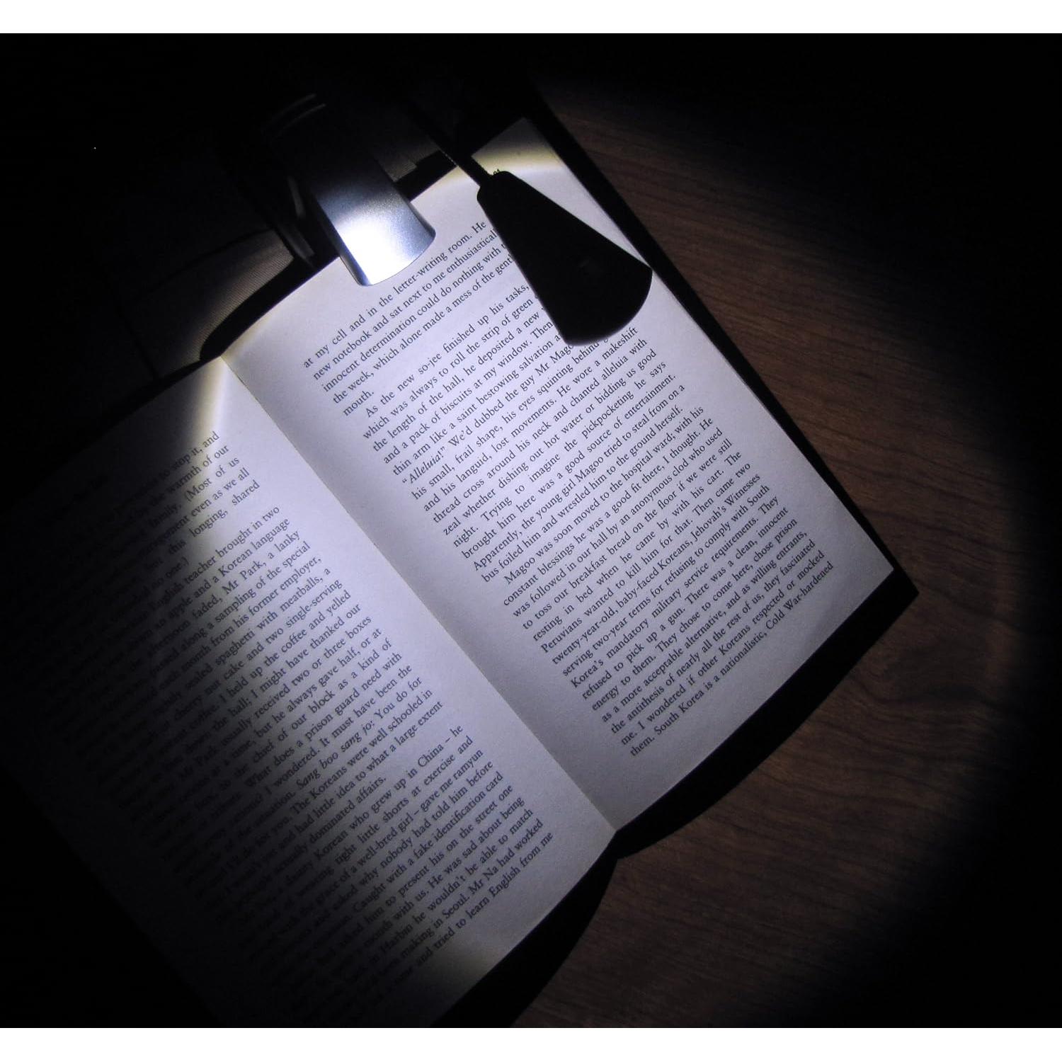 Luz de Lectura LED Carson FlexNeck Ajustable Plata FL-55