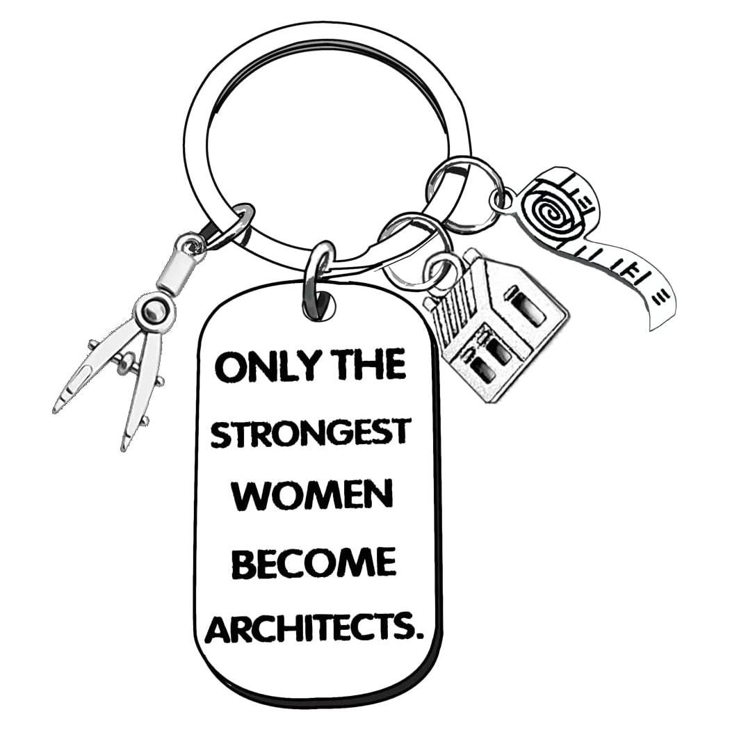 Llavero Sueño Arquitectónico YCSPMO para Arquitectas