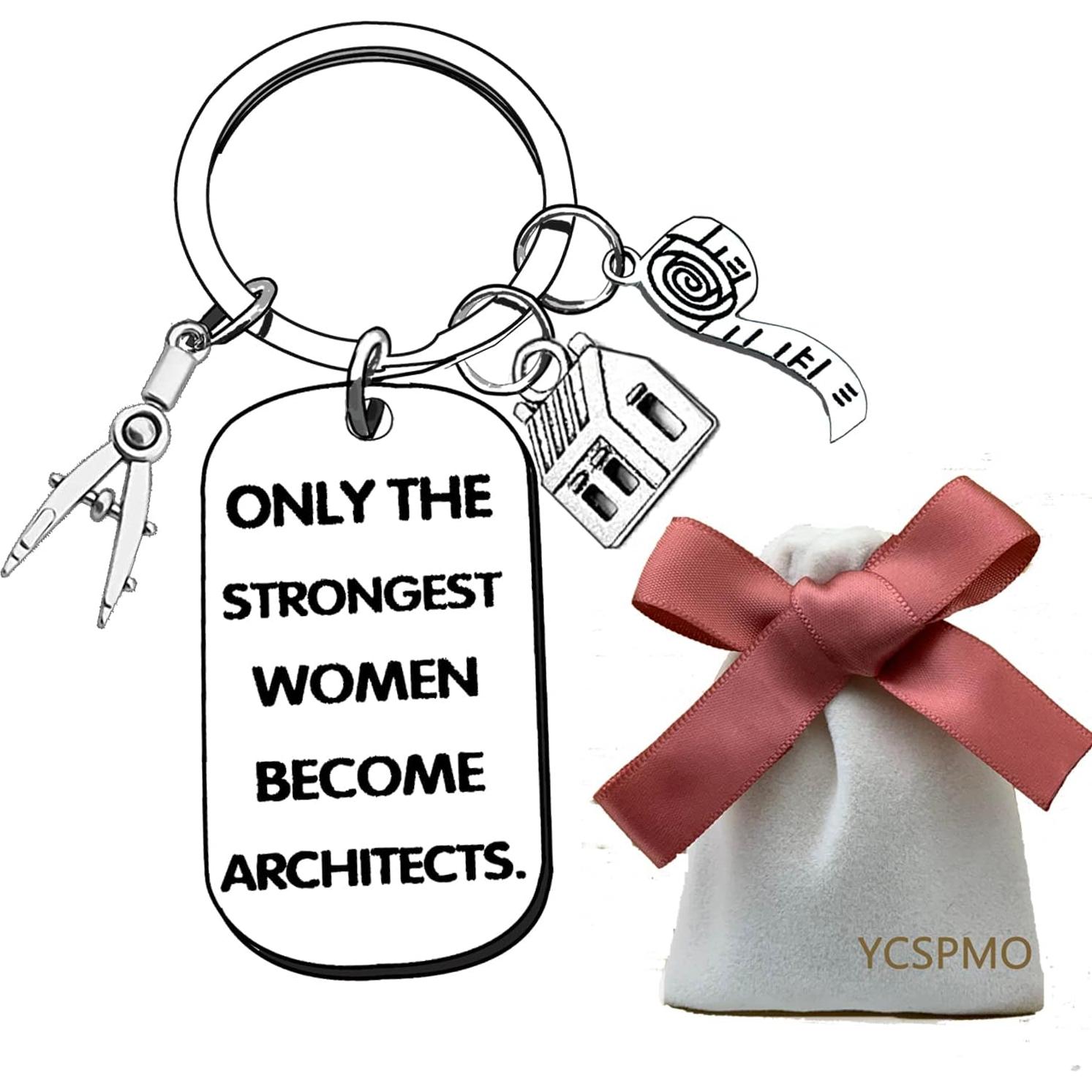 Llavero Sueño Arquitectónico YCSPMO para Arquitectas