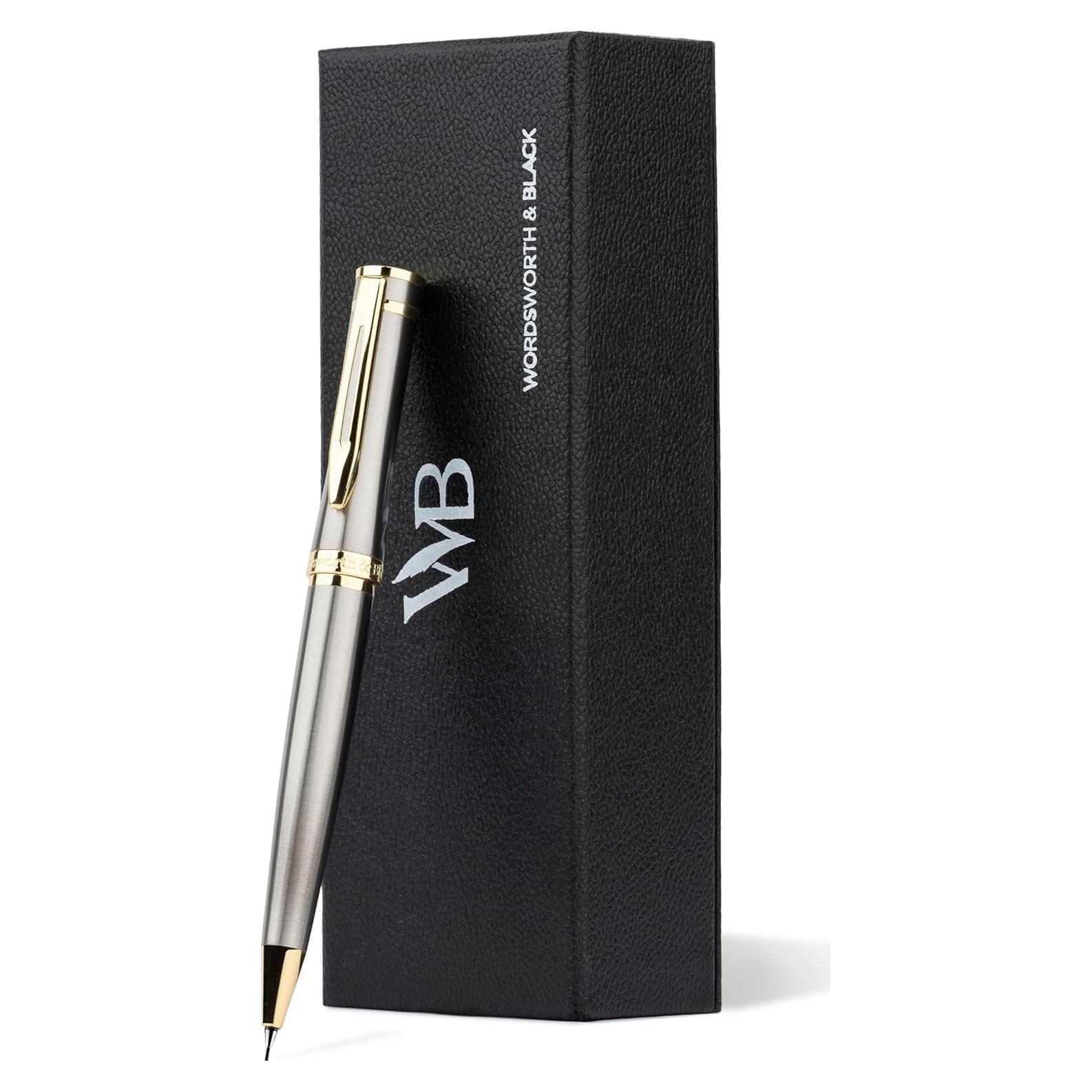 Lápiz Mecánico Wordsworth y Black Oro 0.7mm - Lujo