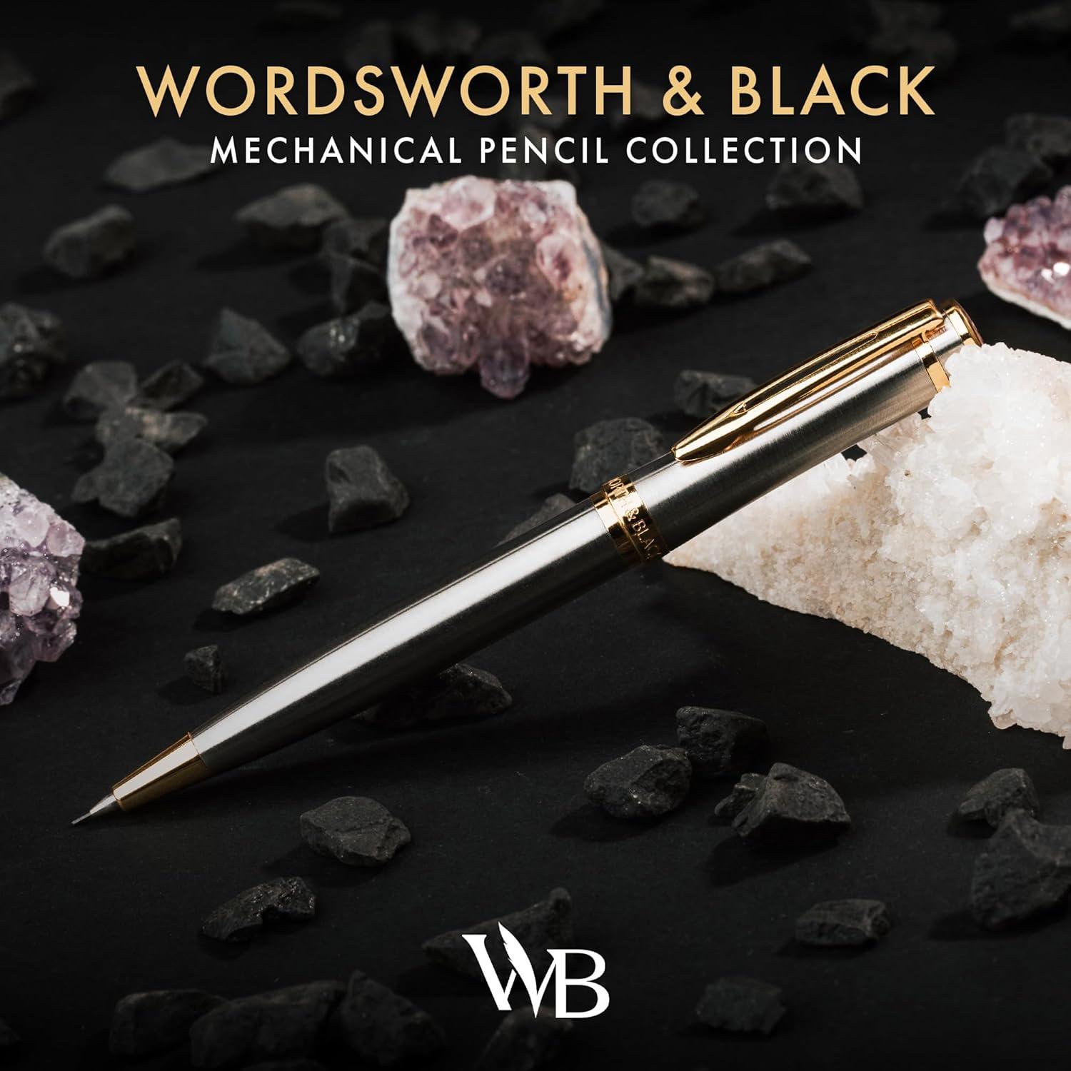 Lápiz Mecánico Wordsworth y Black Oro 0.7mm - Lujo