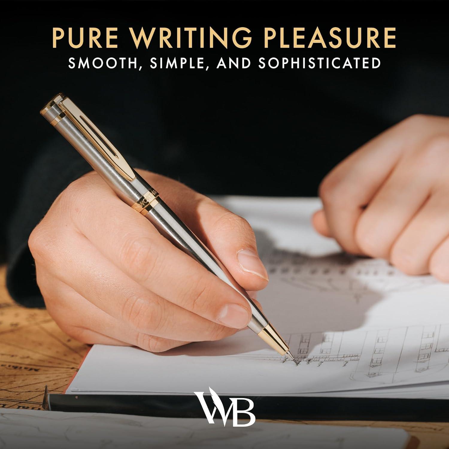 Lápiz Mecánico Wordsworth y Black Oro 0.7mm - Lujo